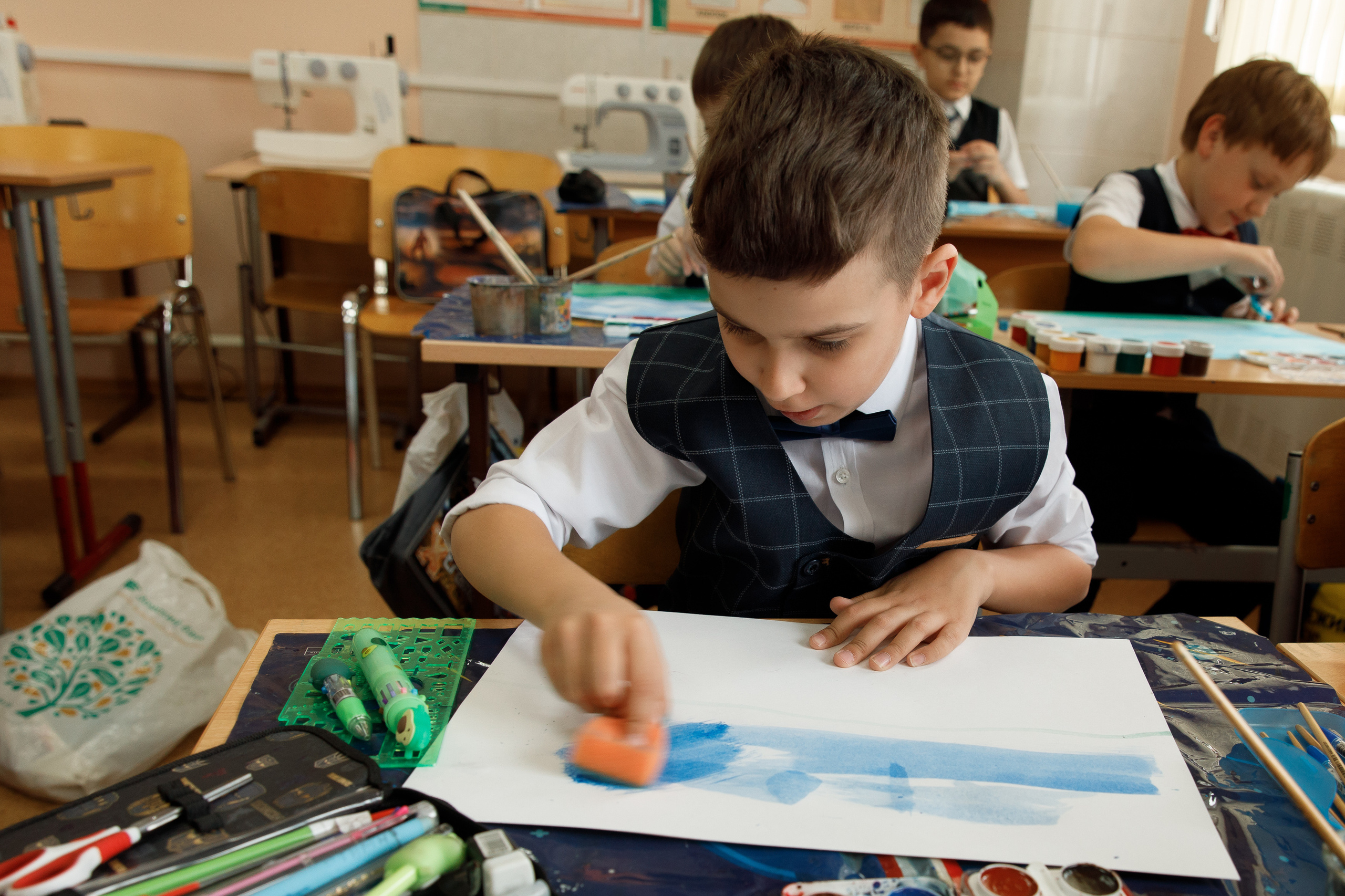 Школа «Кристалл» | 2 класс. Свадебный, семейный и школьный фотограф в Сызрани Максим Баталов