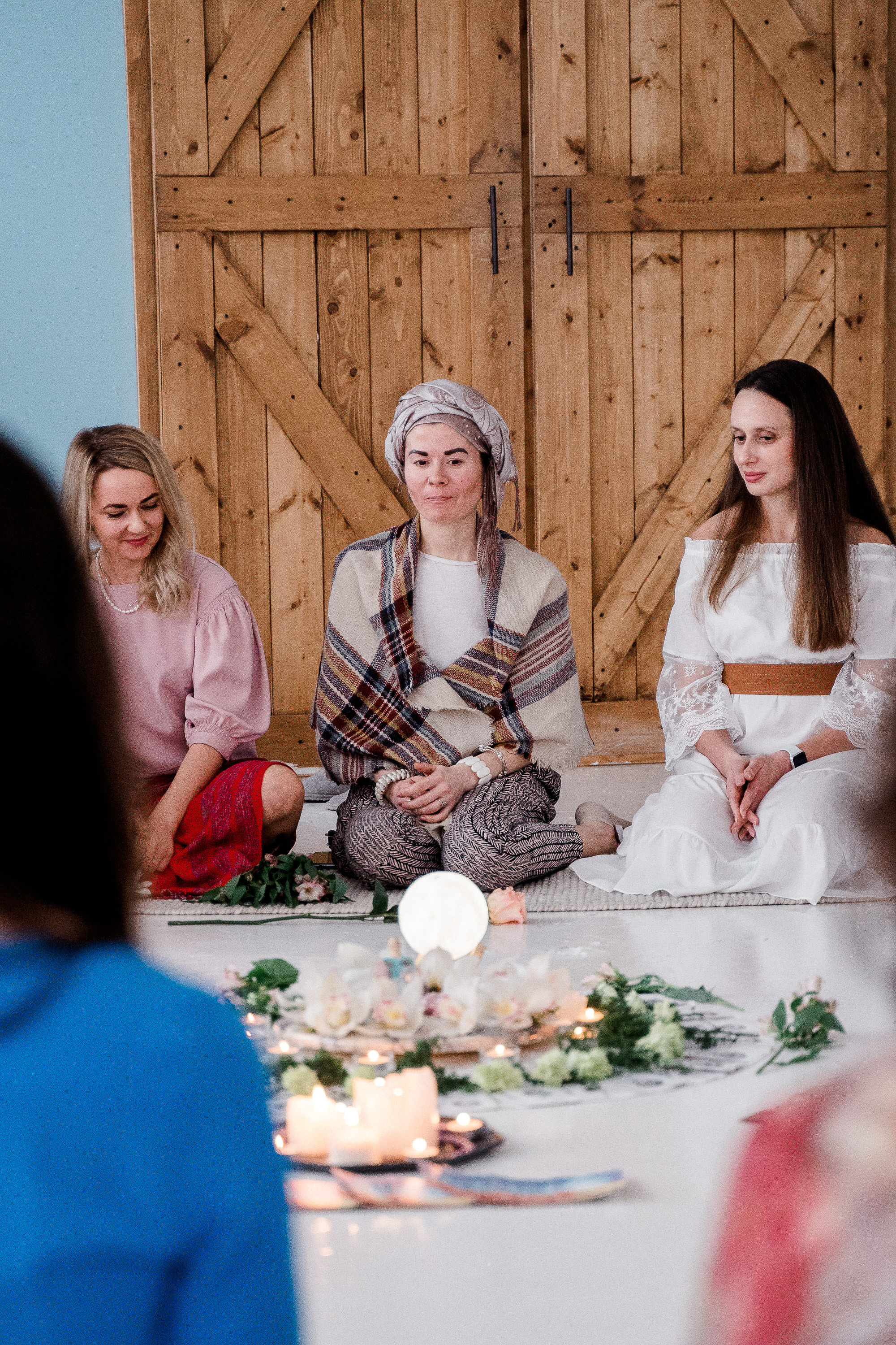 Репортажная съемка мероприятия — женский круг. Бизнес портрет в Москве — фотограф Елена Назаренко