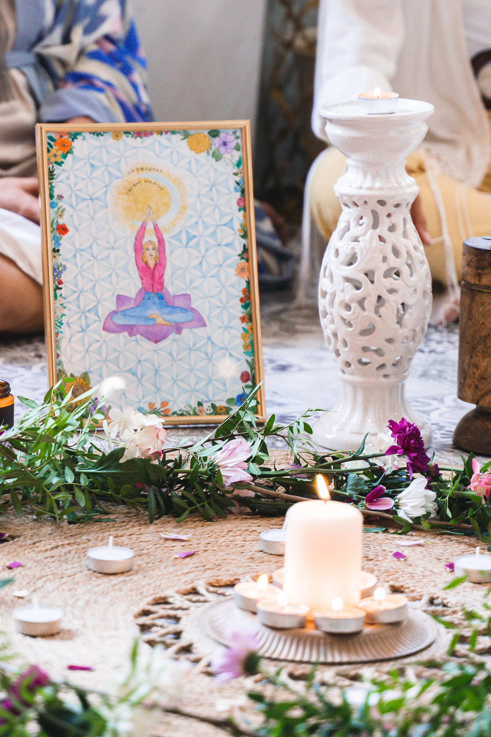 Репортажная фотосессия для ведущей женских кругов. Бизнес портрет в Москве — фотограф Елена Назаренко