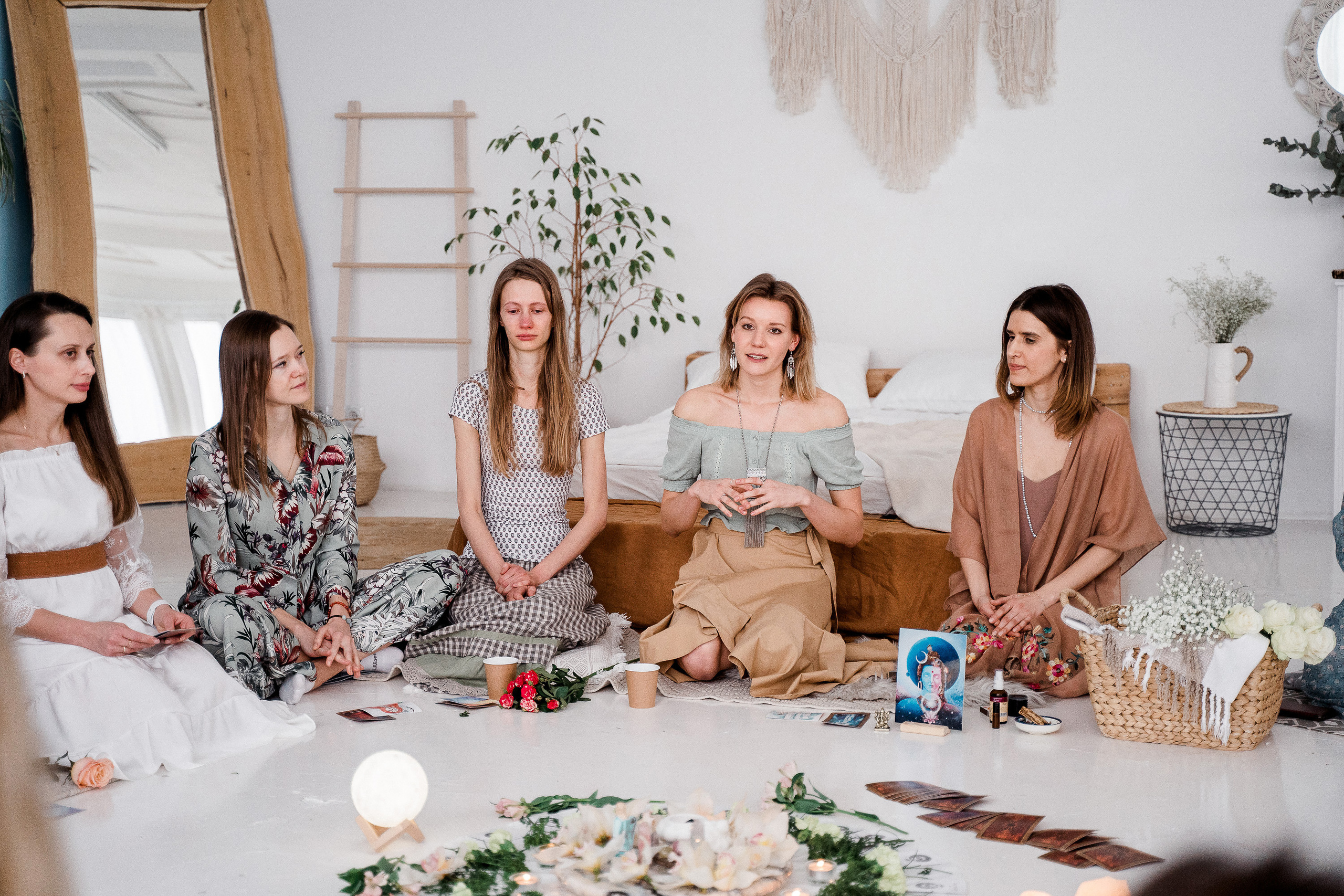 Репортажная съемка мероприятия — женский круг. Бизнес портрет в Москве — фотограф Елена Назаренко