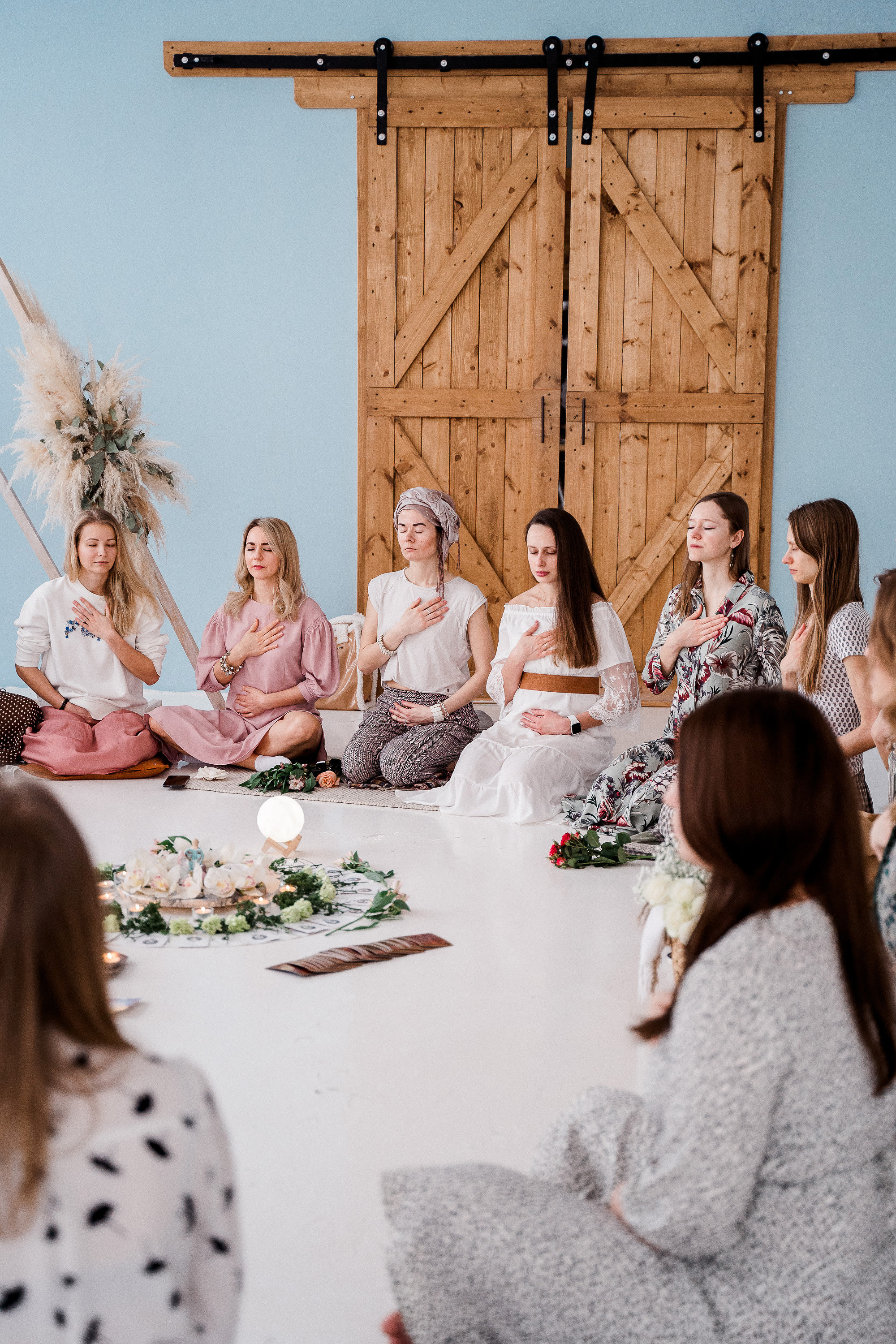 Репортажная съемка мероприятия — женский круг. Бизнес портрет в Москве — фотограф Елена Назаренко