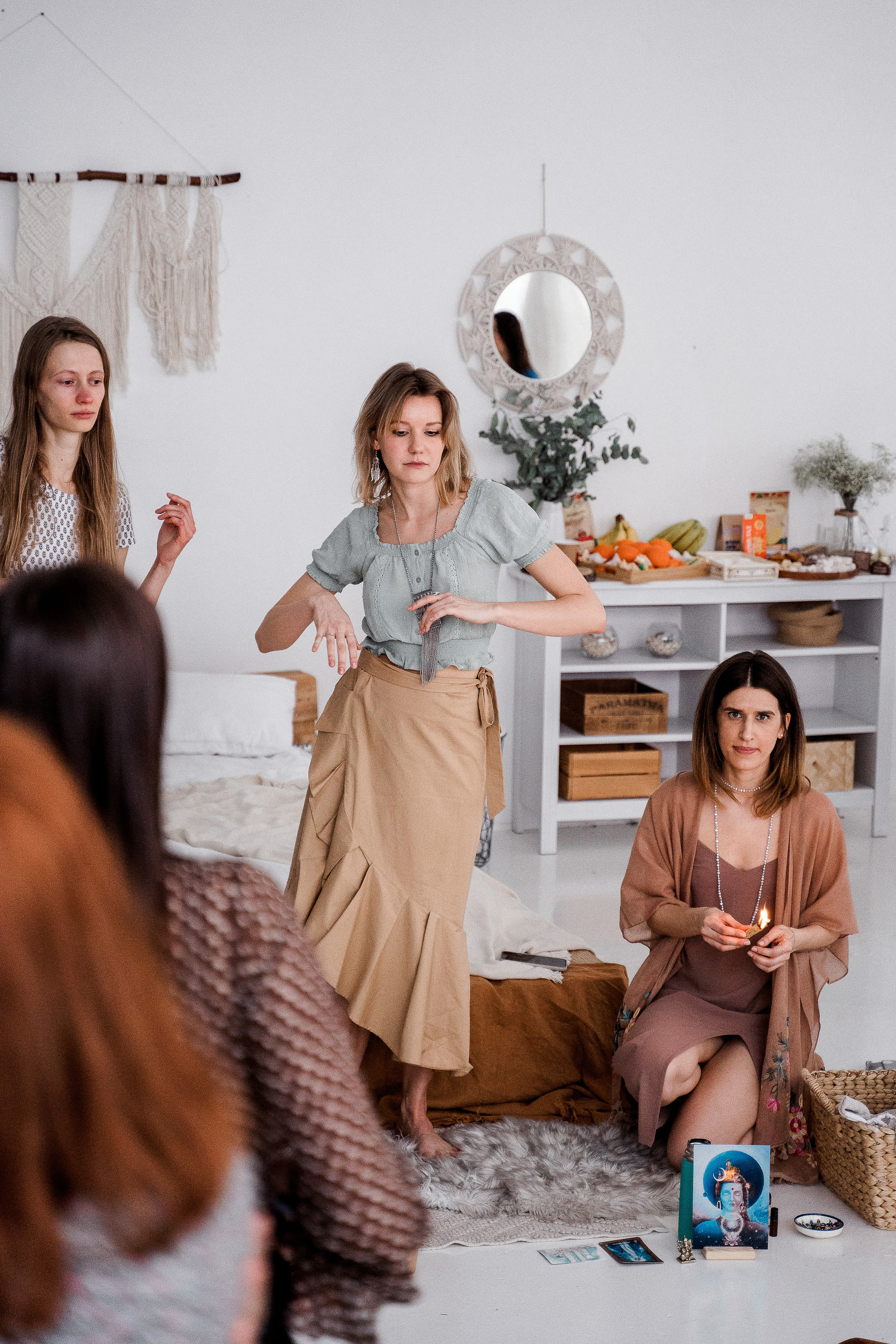 Репортажная съемка мероприятия — женский круг. Бизнес портрет в Москве — фотограф Елена Назаренко