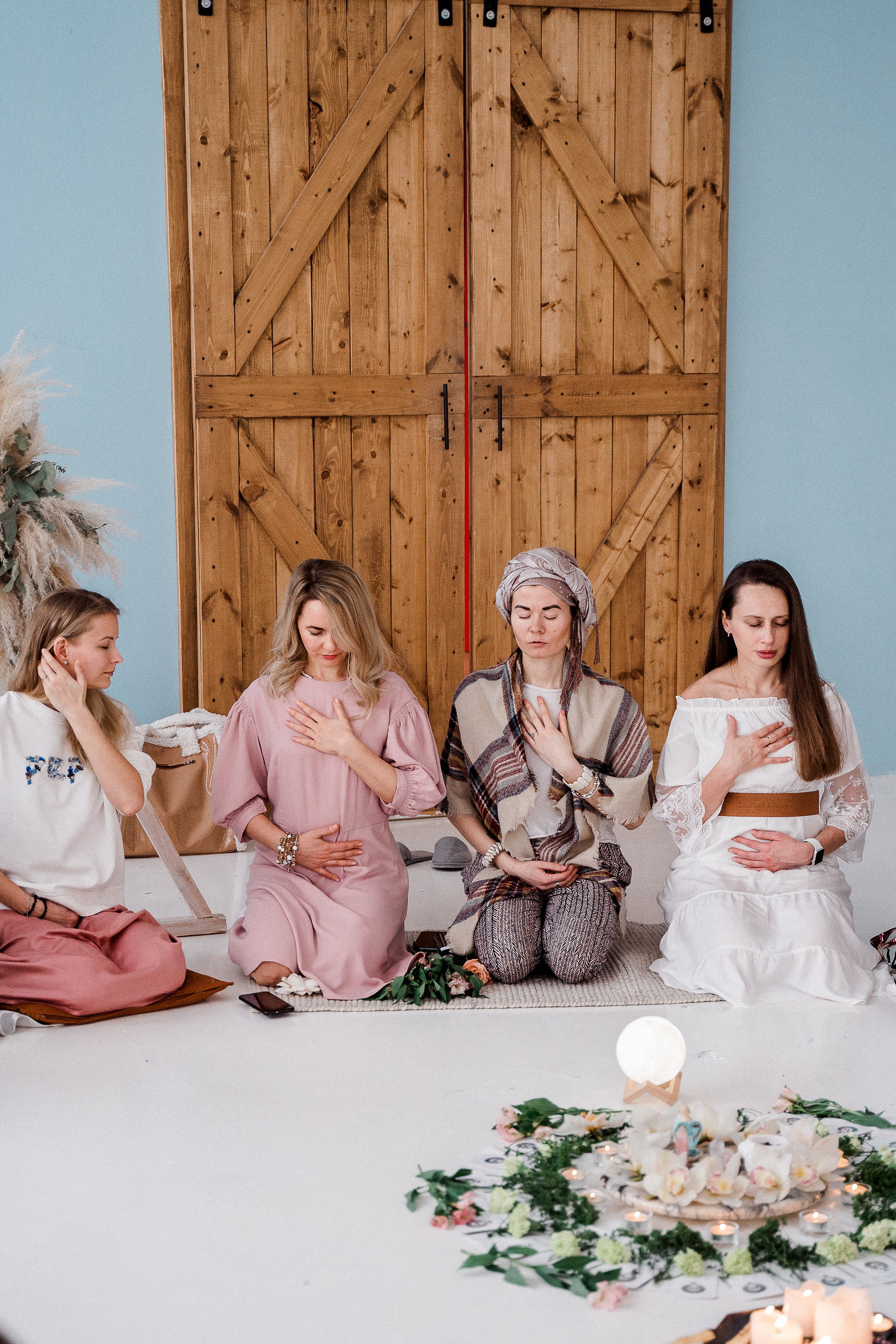 Репортажная съемка мероприятия — женский круг. Бизнес портрет в Москве — фотограф Елена Назаренко