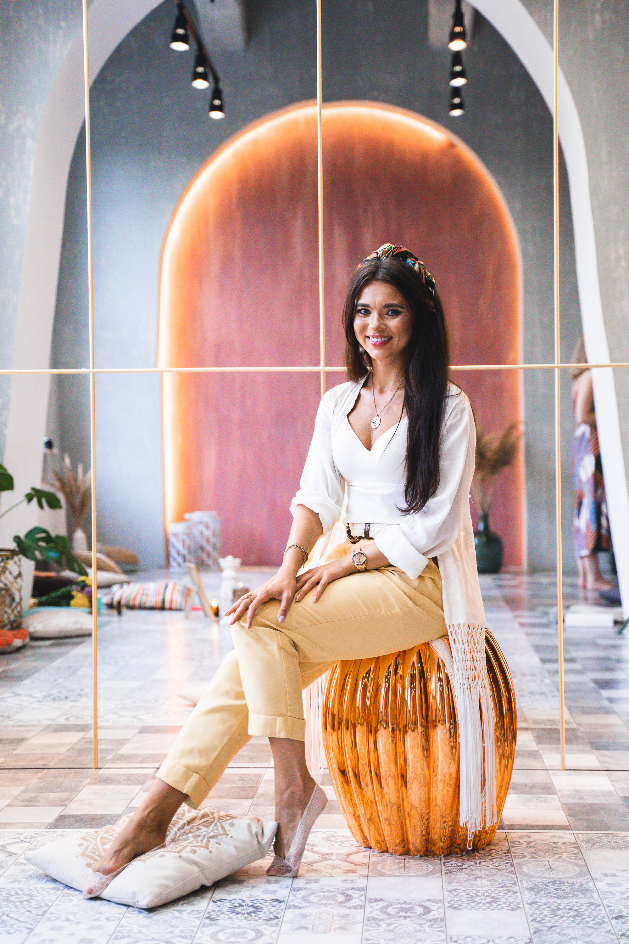 Репортажная фотосессия для ведущей женских кругов. Бизнес портрет в Москве — фотограф Елена Назаренко