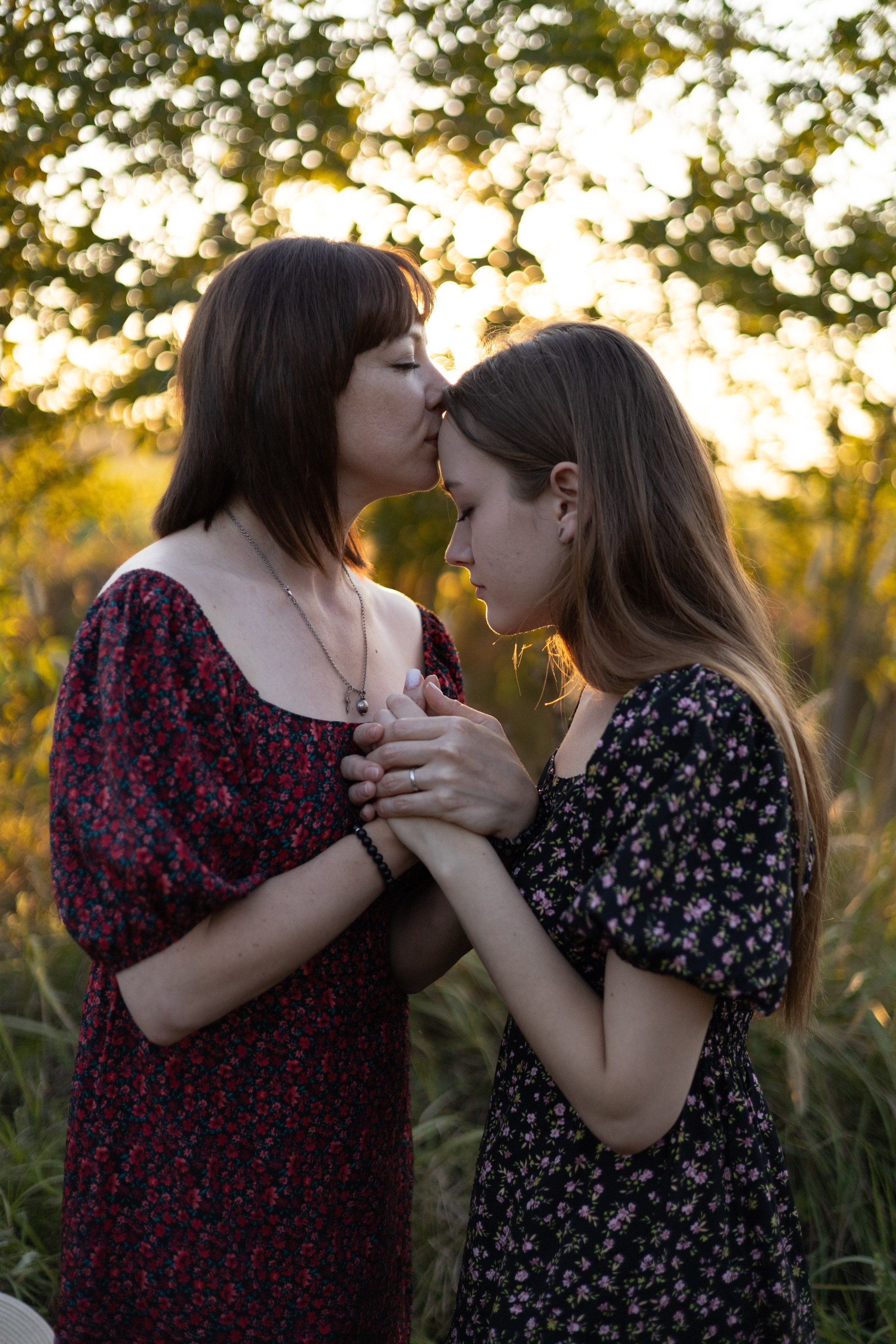 Виктория и Алина. Мама и дочка