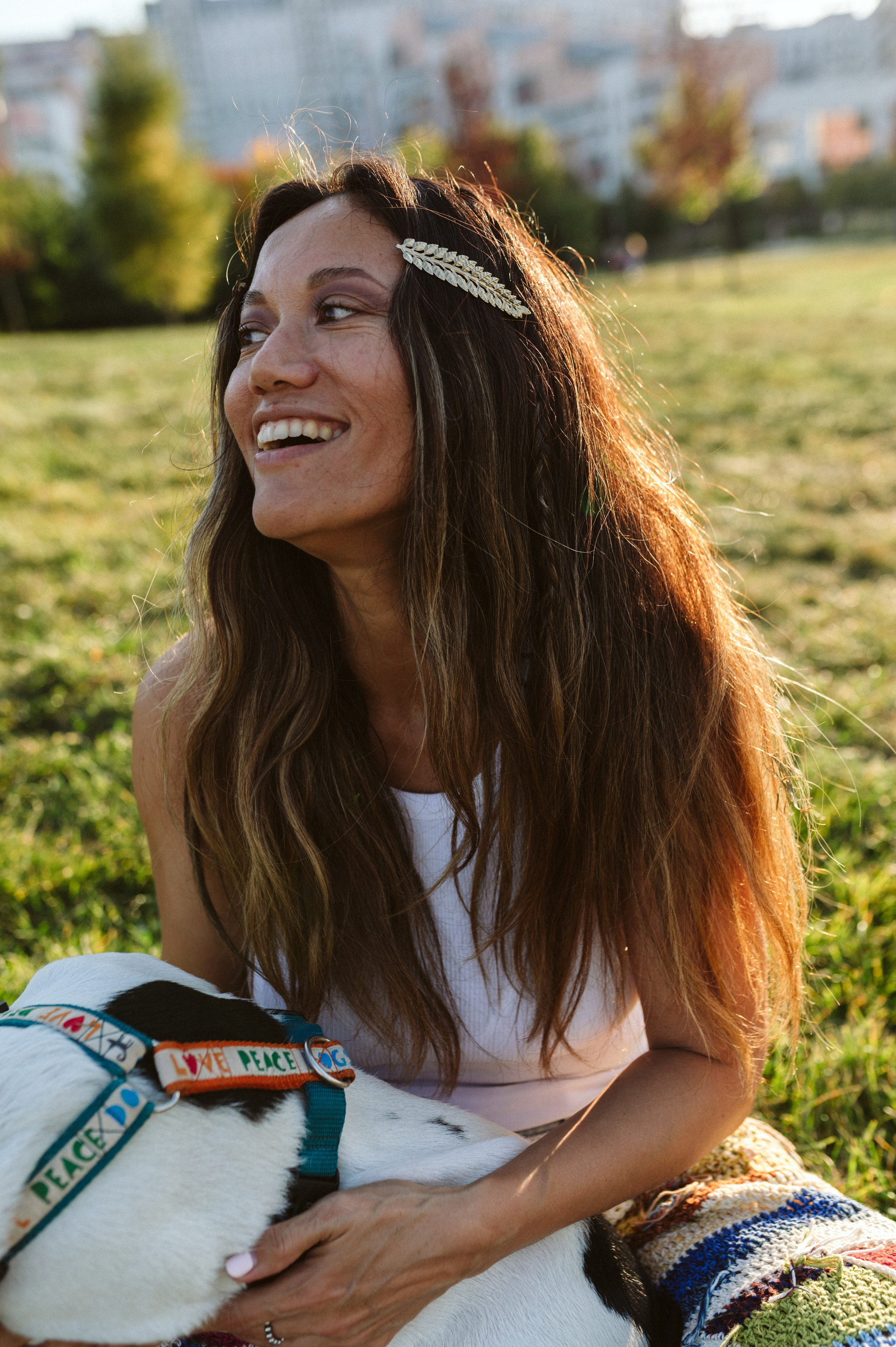 Инна и Белль. Фотограф анималист в Москве Ольга Агушева