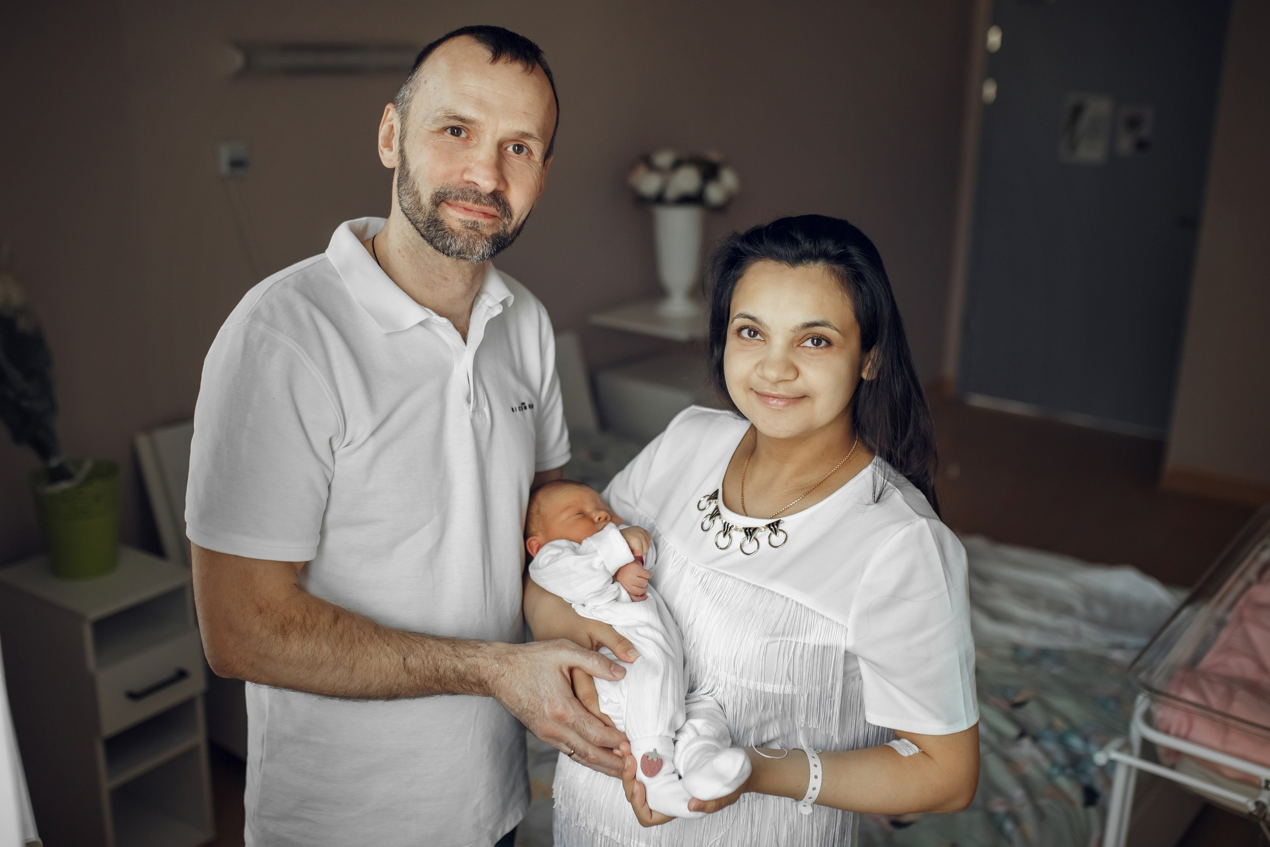 Выписка Машеньки. Фотограф на Крещение, семейный фотограф в Москве