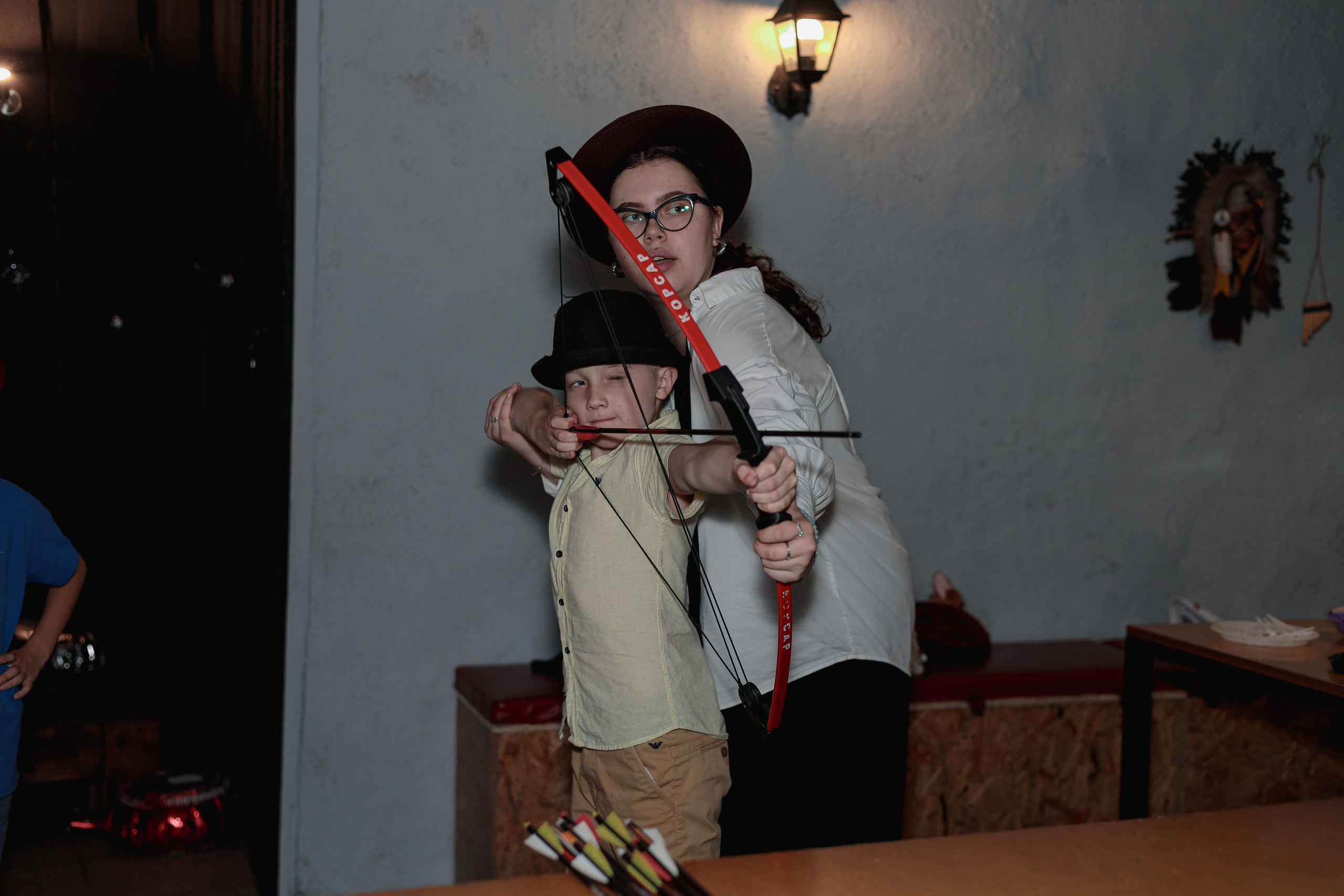 День рождение в стрелковом клубе. Фотограф Надршина Лилия