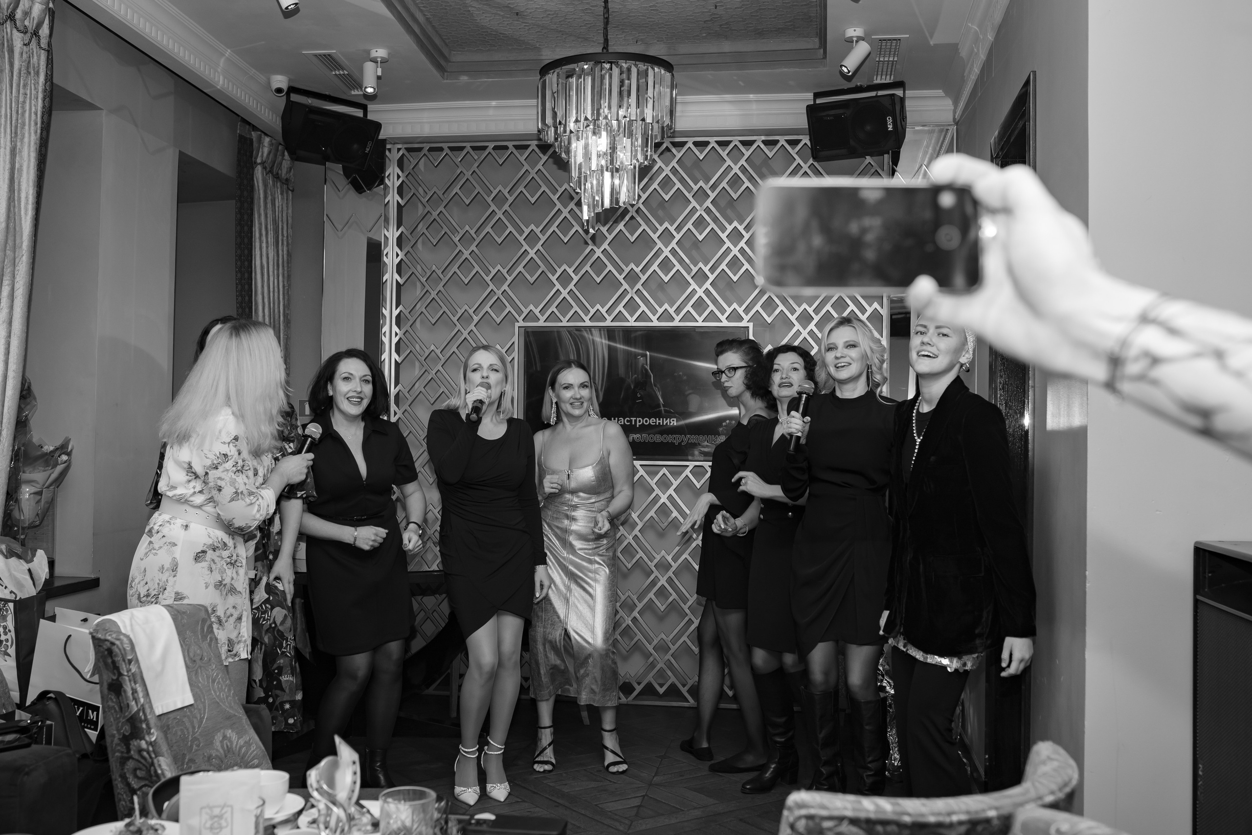 Юбилей в караоке. Семейный и детский фотограф в Москве Дорогова Екатерина