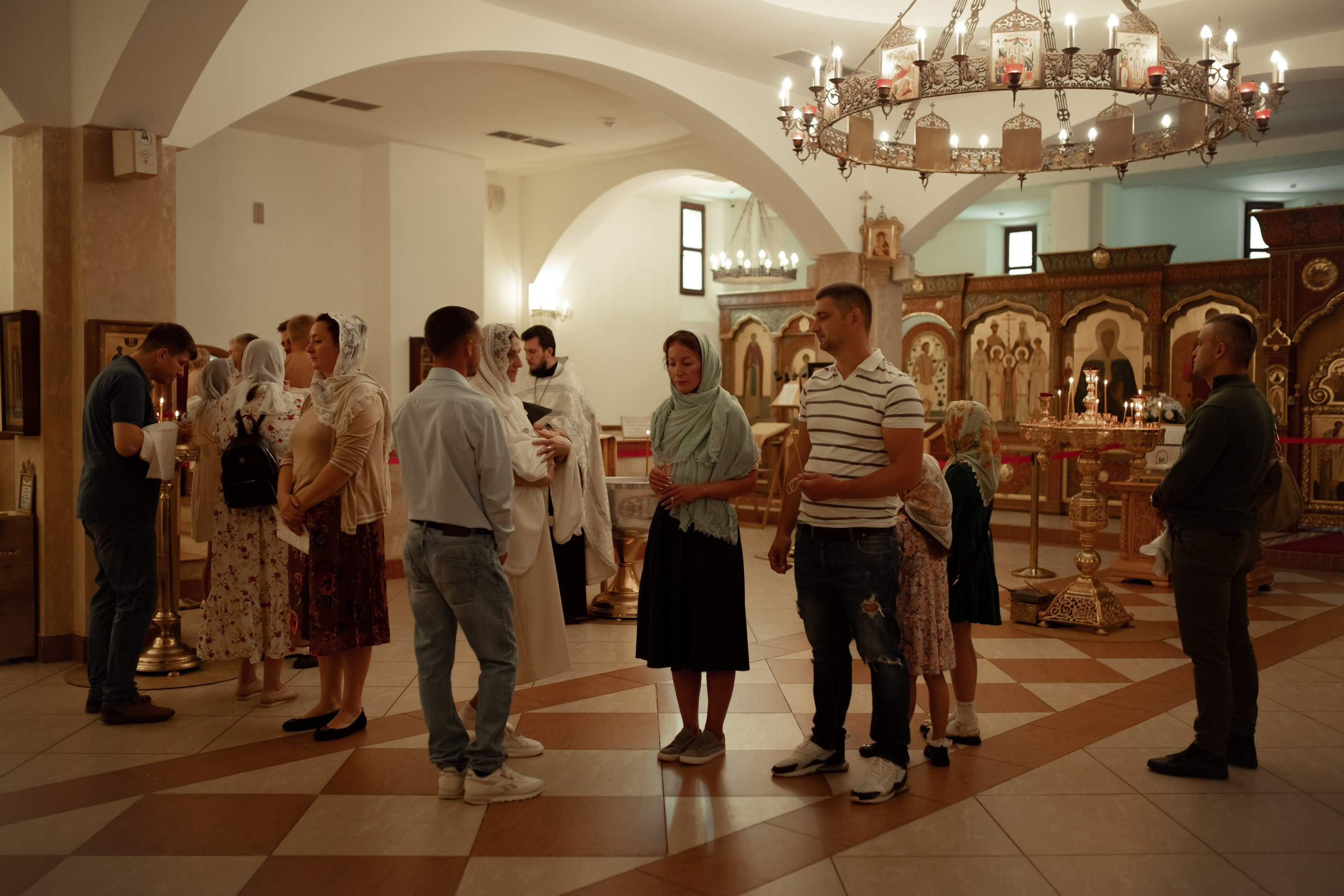 Крещение Анастасии. Семейный и детский фотограф в Москве Дорогова Екатерина
