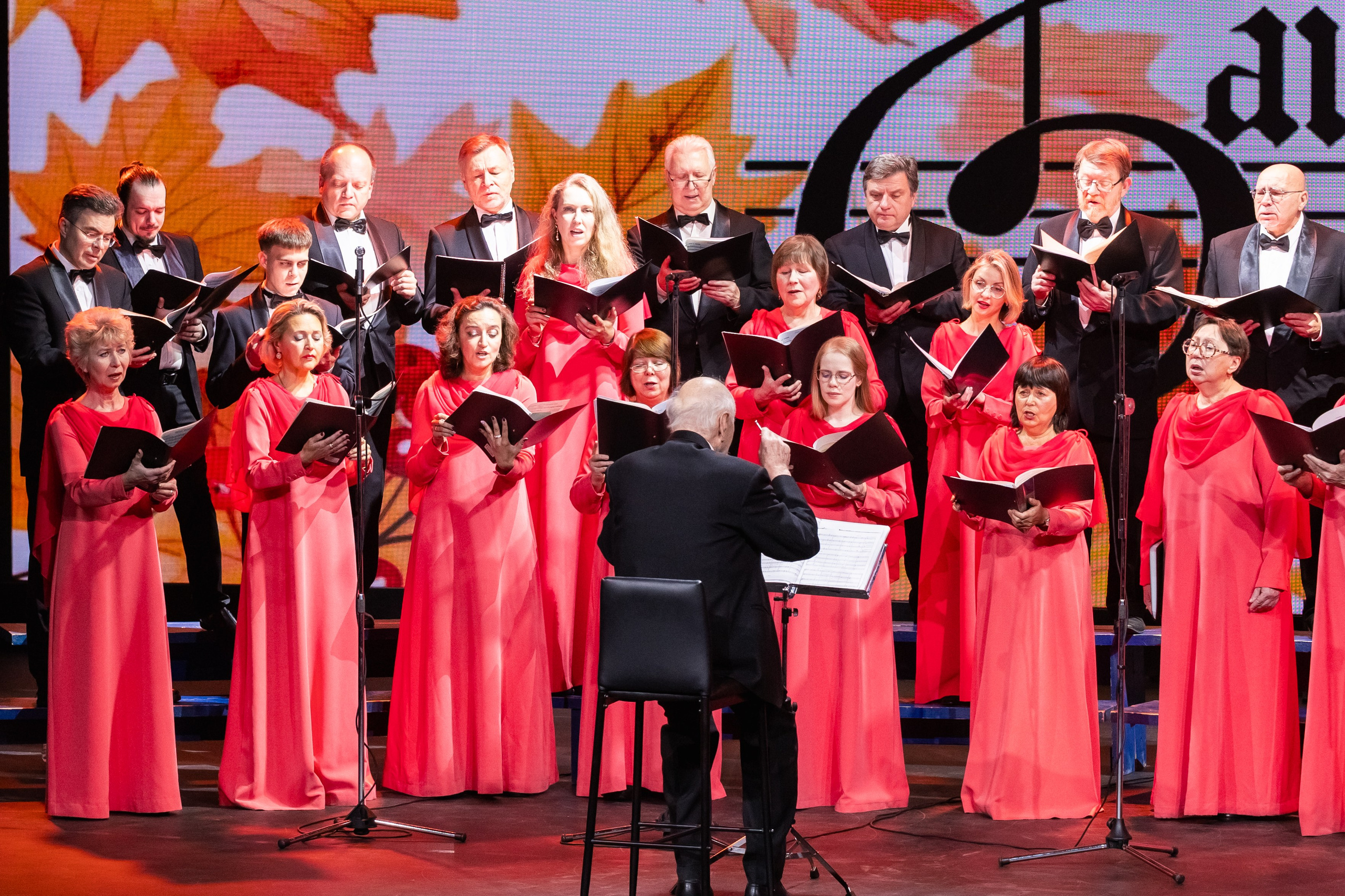 Выступление академического хора. Фотограф в Москве Михаил Штаханов