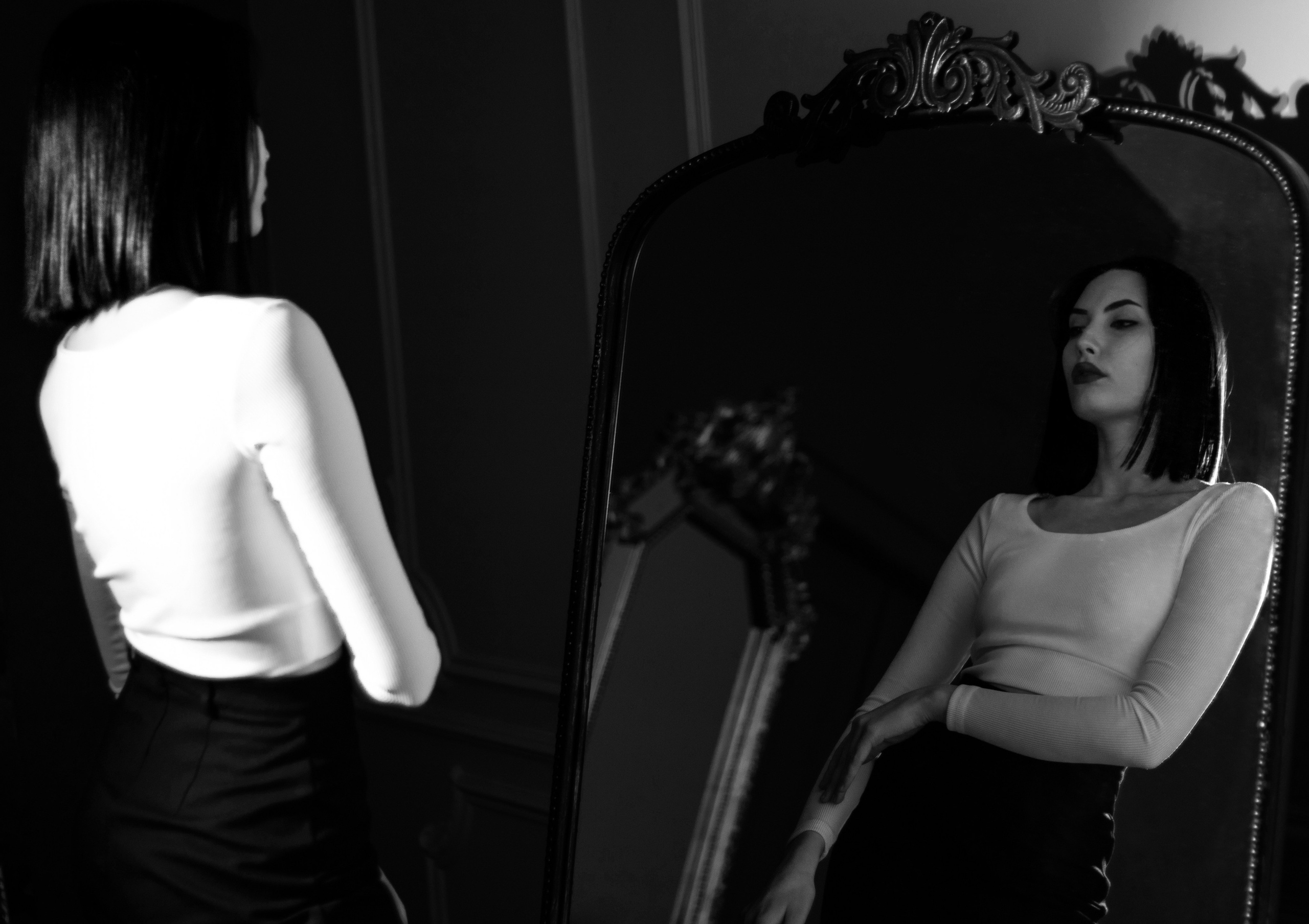 Ч/Б портреты. Фотограф в Санкт-Петербурге Ринара Масальникова