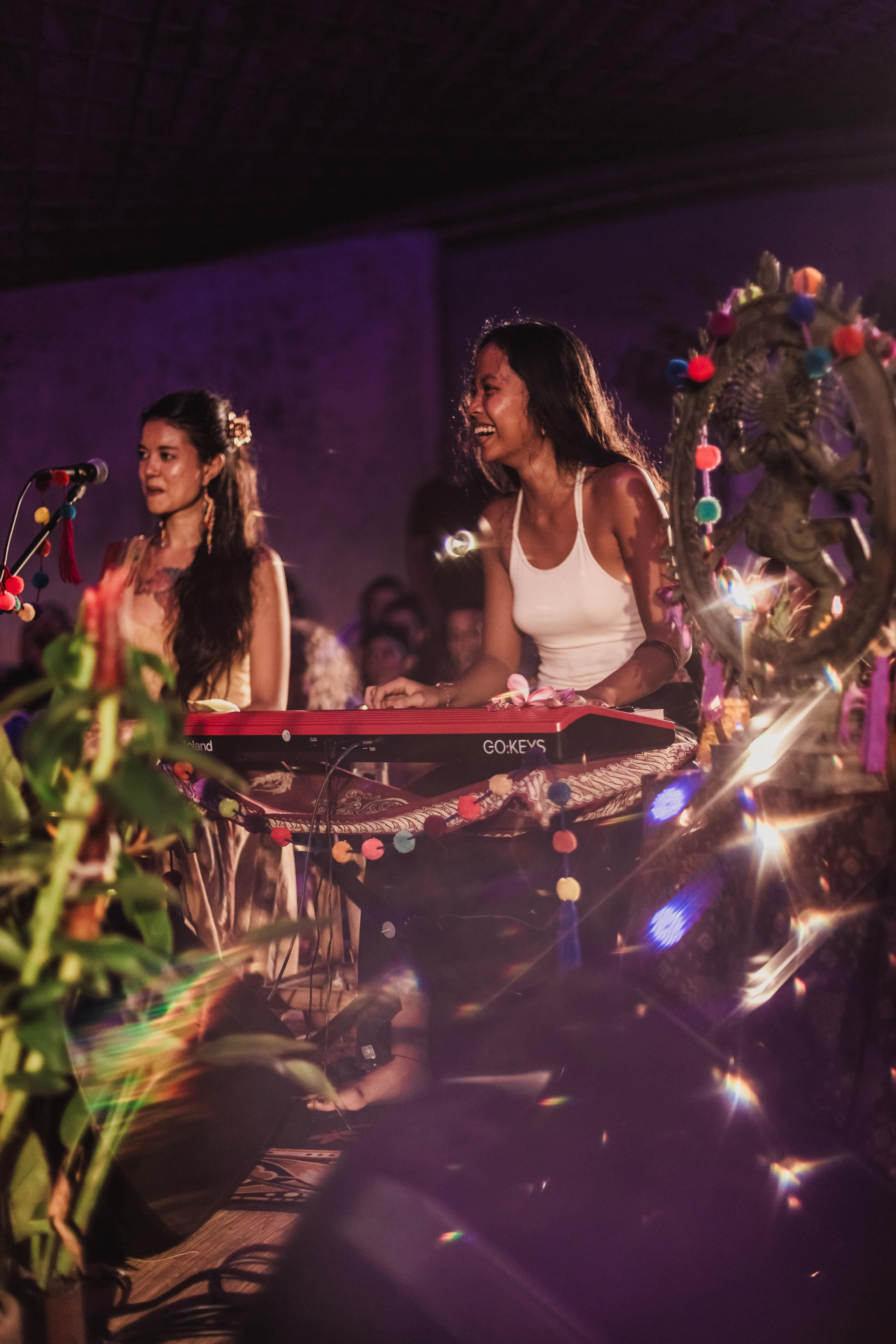 Hanuman Project kirtan at Alchemy april. Mariam Bagdasaryan