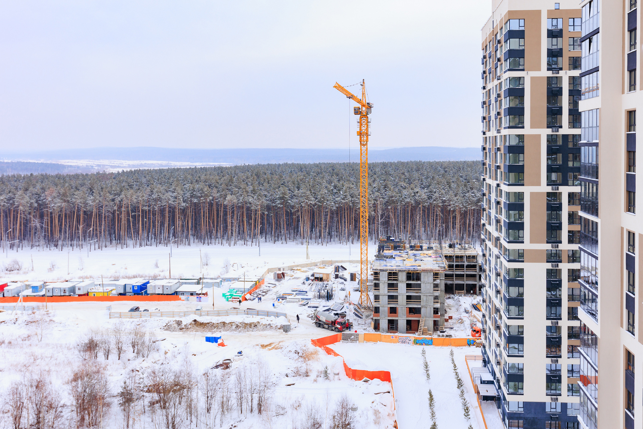 Фотограф для съемки строительства. Контент для бизнеса в Екатеринбурге Полдень Медиа