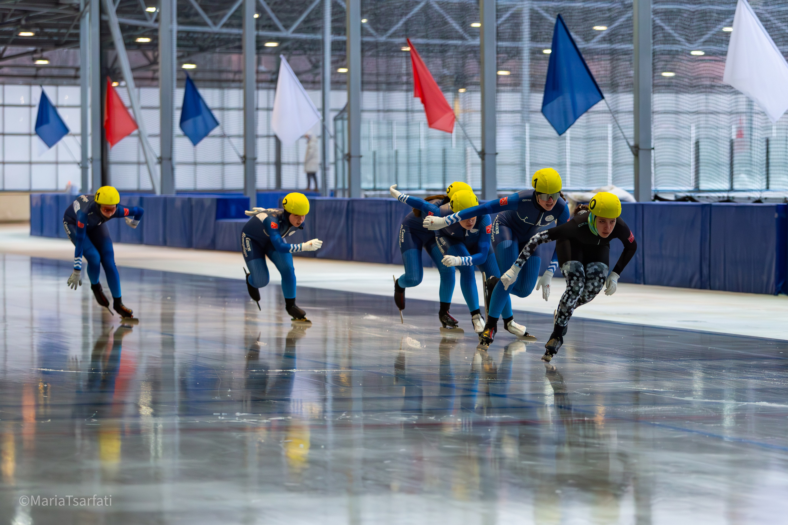 Первенство Санкт-Петербурга по конькобежному спорту, 2025. Спортивная съемка Мария Царфати
