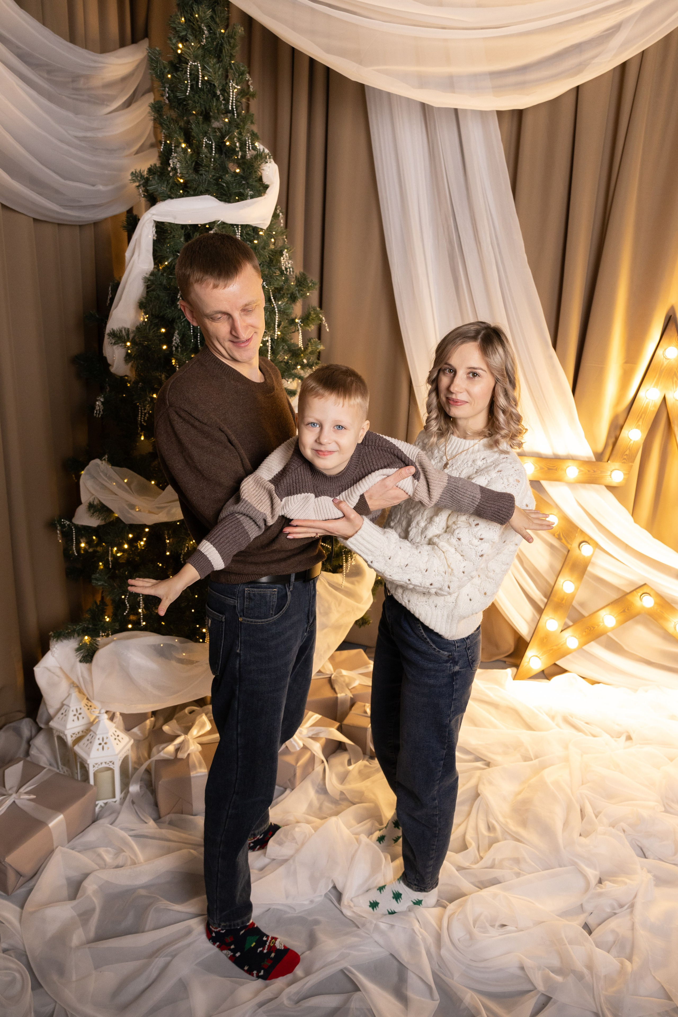 Новогодние. Фотограф Новосибирск, Академгородок, Бердск — Айна