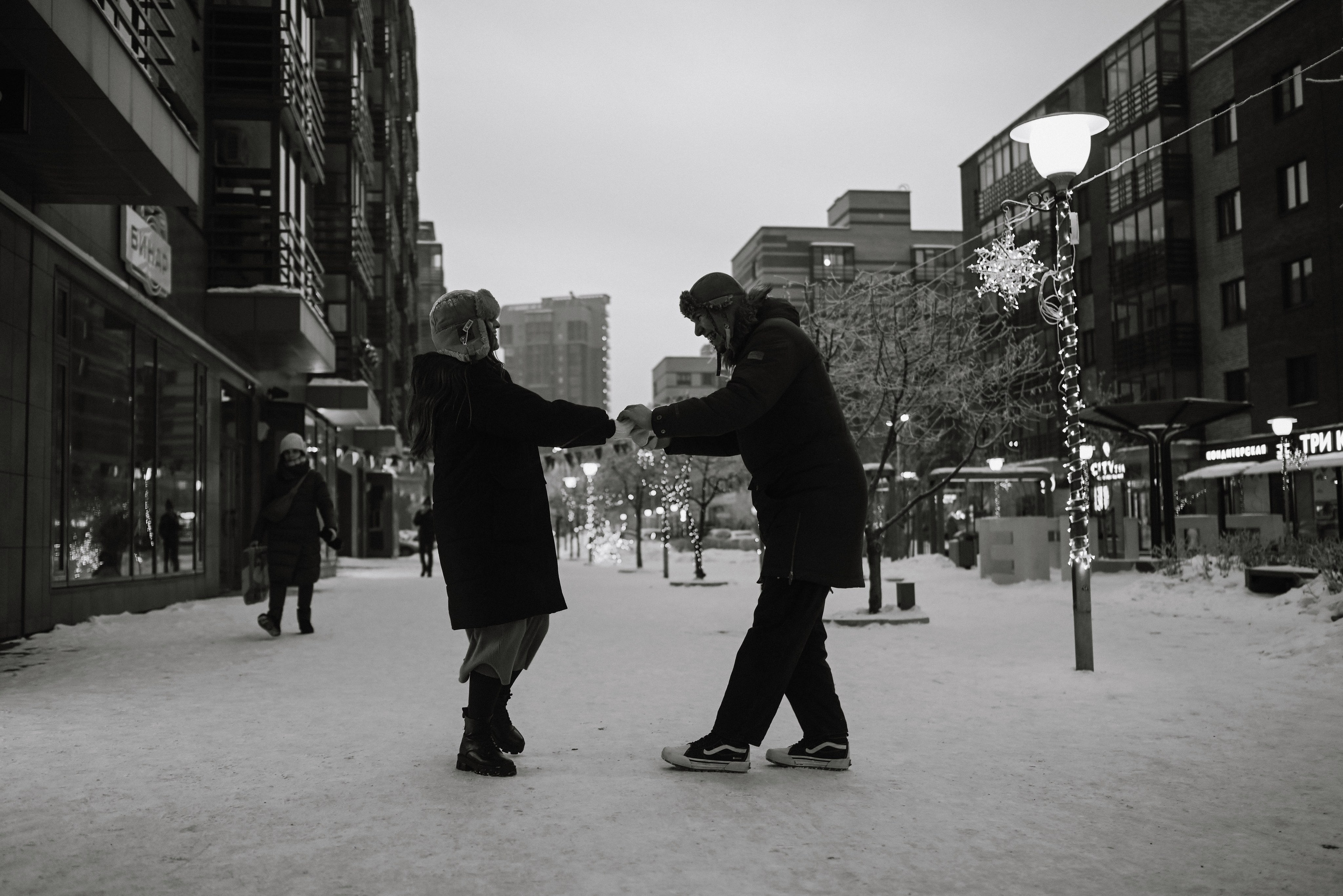 Катя и Саша. Морозное LoveStory. Фотограф Красноярск Базуев Марк