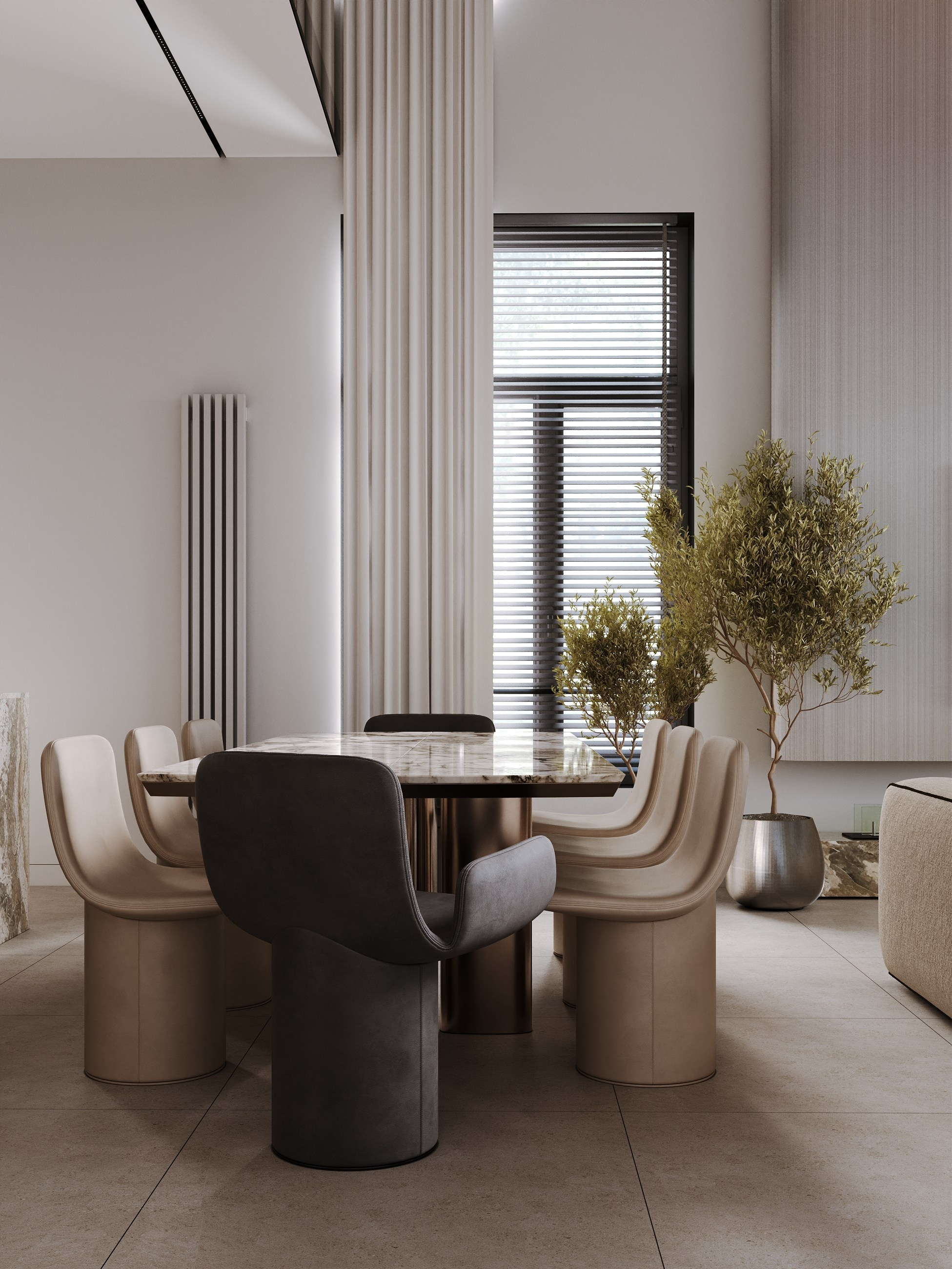 House 215. Визуализация интерьера Corsa Render