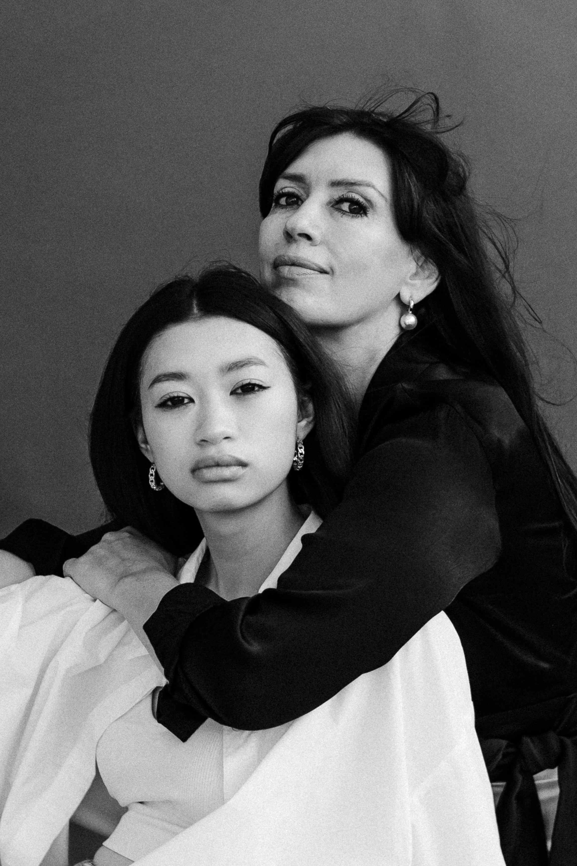 Настя с мамой