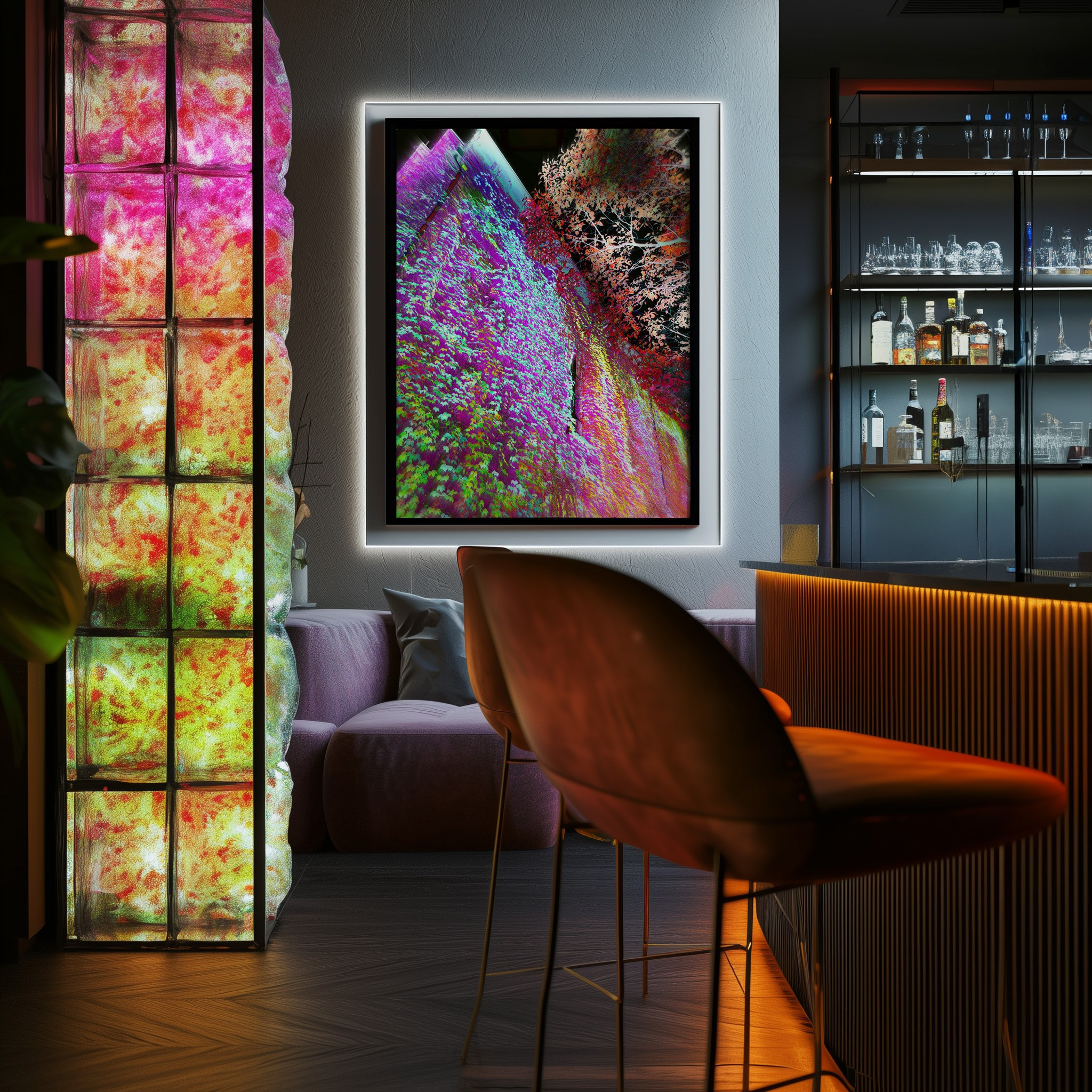 NEON LIGHT. VISUAL ARTIST