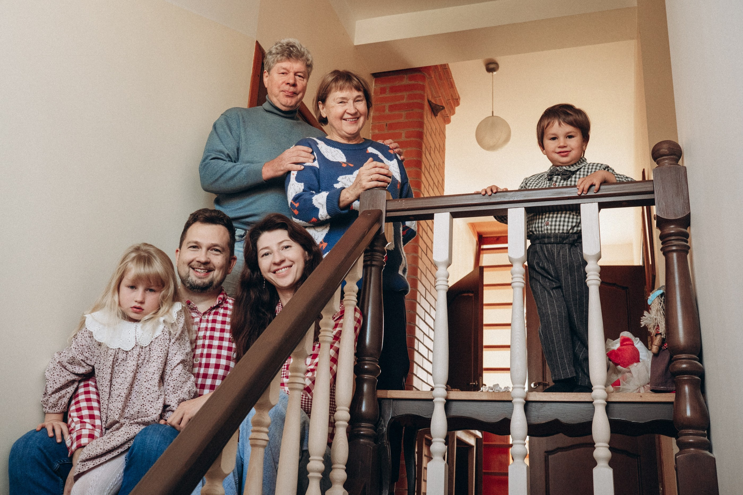 Маша, Дима, Василиса и Кузя. Семейный и детский фотограф в Санкт-Петербурге