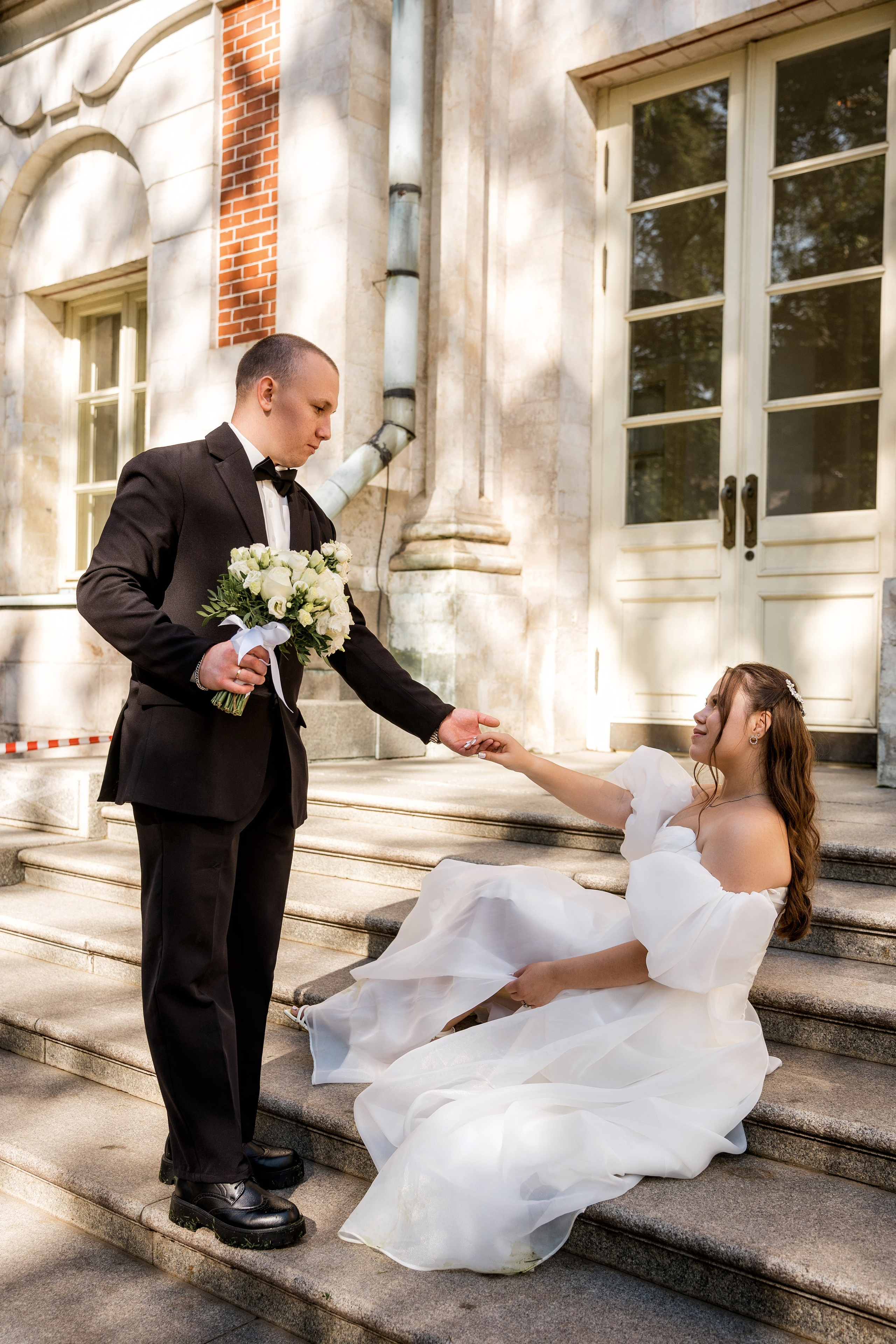 Елизавета и Артем. ЗАГС и прогулка. Фотограф и видеограф в Москве и Московской области Мария Вишня
