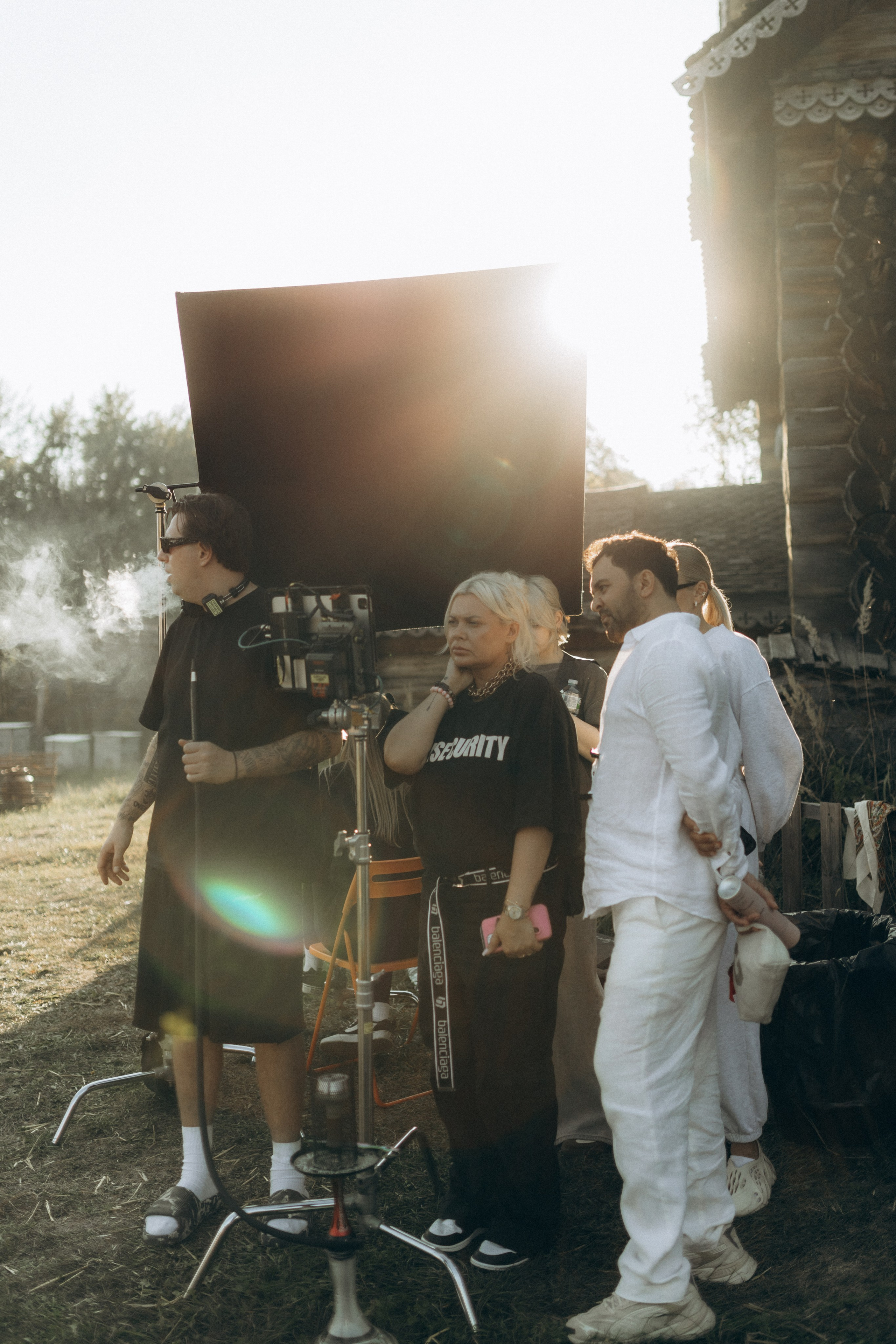 Jannet — балалайка (бэкстейдж к клипу). Фотограф НОГИНСК, Москва, Анастасия Белая