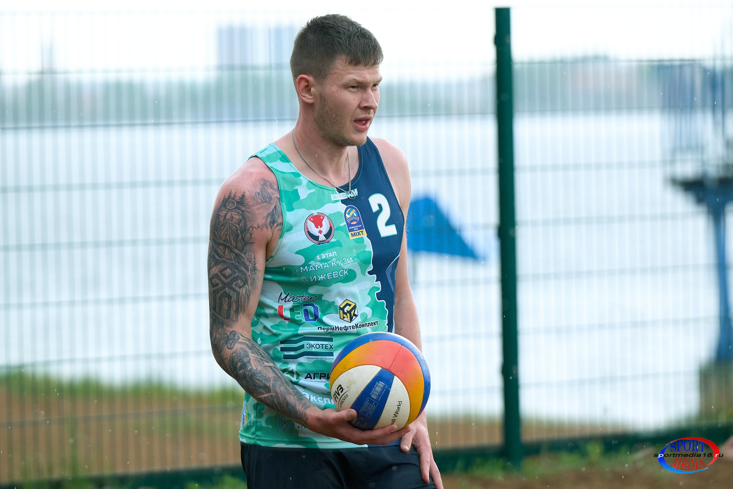 Пляжный волейбол. ПРИВОЛЖСКАЯ ЛИГА MIXT Ижевск 18.05.2025. Спортивный репортажный фотограф в Ижевске Сергей Мерзляков