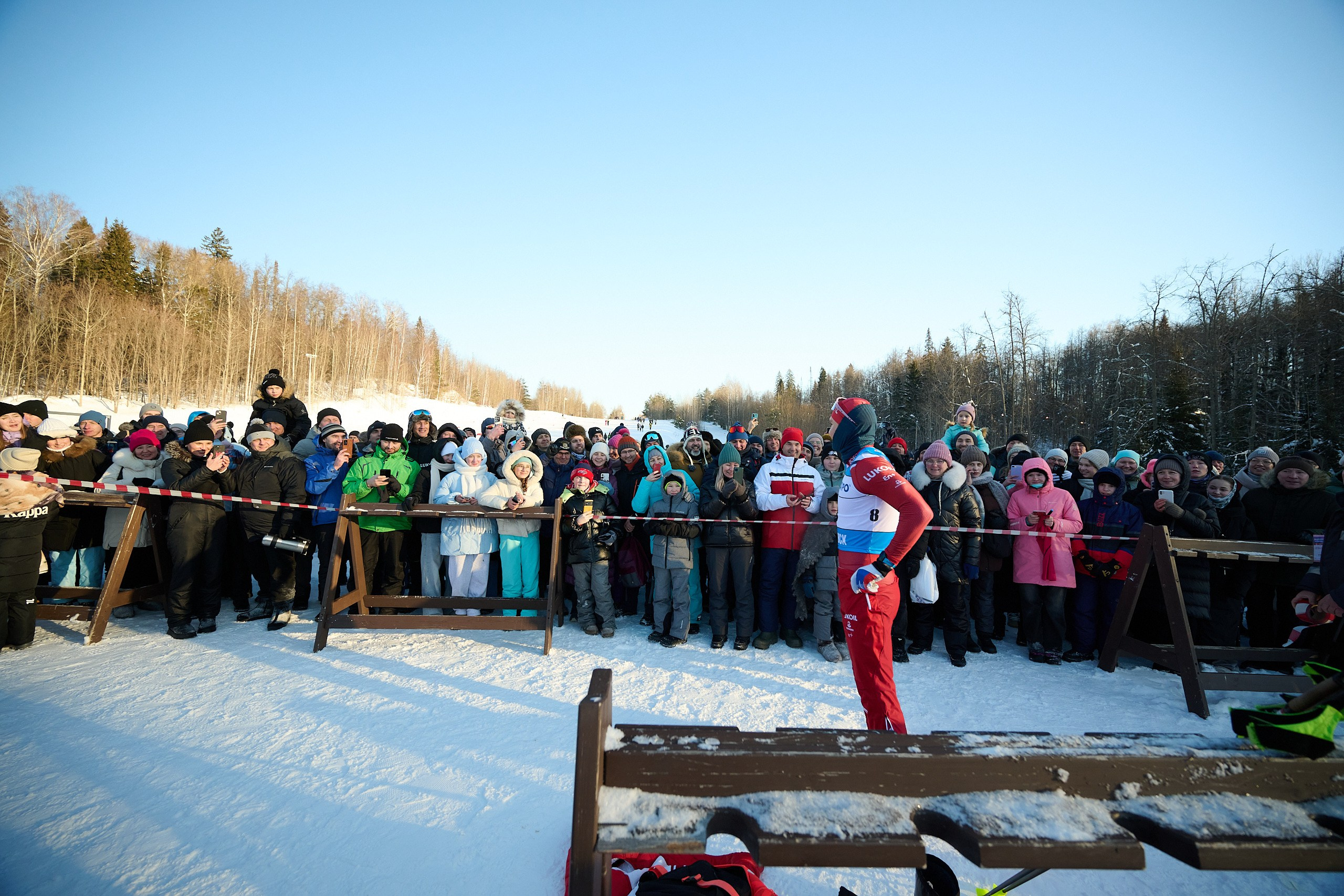 VI этап ФосАгро Кубка России по лыжным гонкам. Спринт. Ижевск 25.01.2025. Спортивный репортажный фотограф в Ижевске Сергей Мерзляков