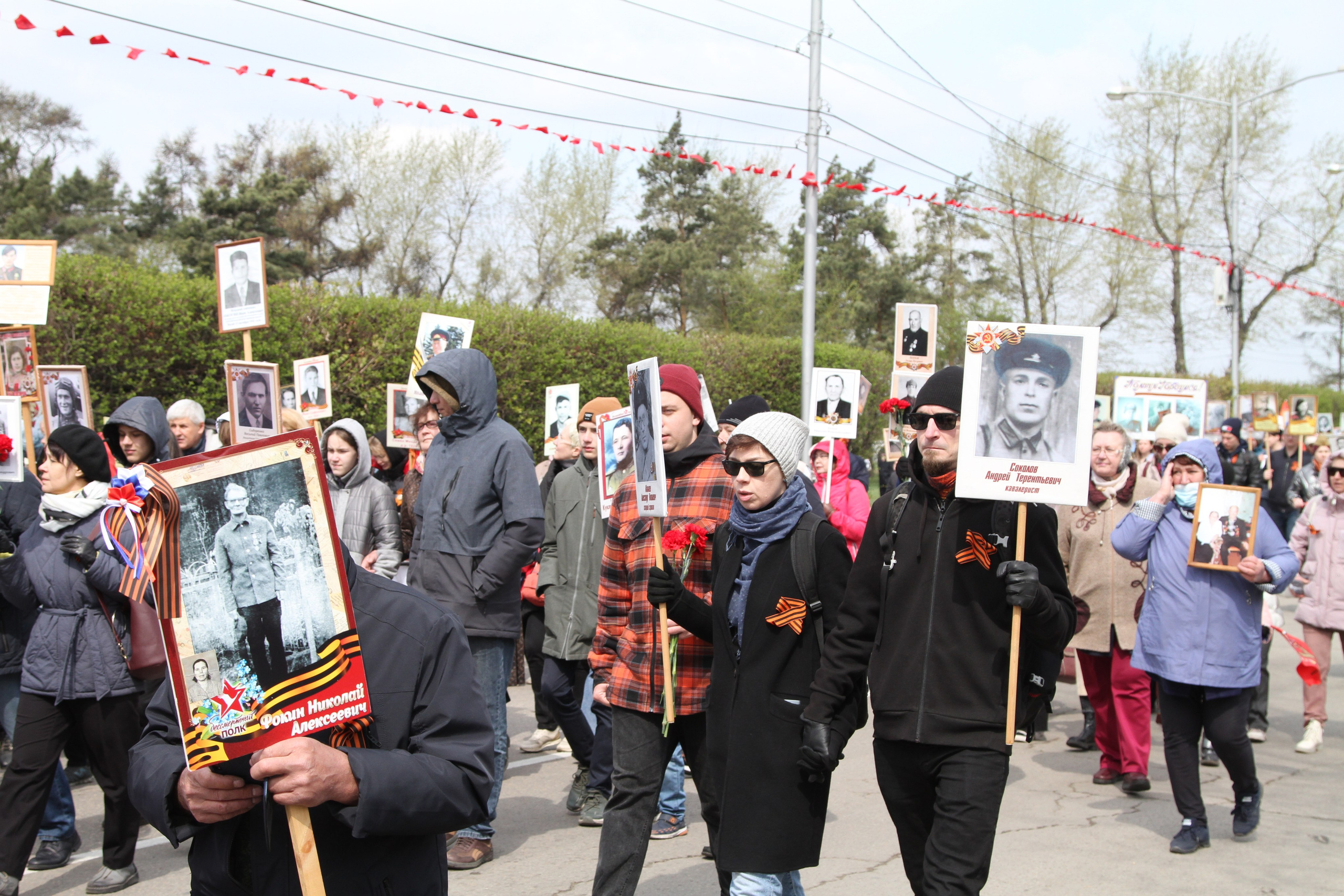 День победы 2022. Репортажный фотограф в Иркутске Семён Фёдоров