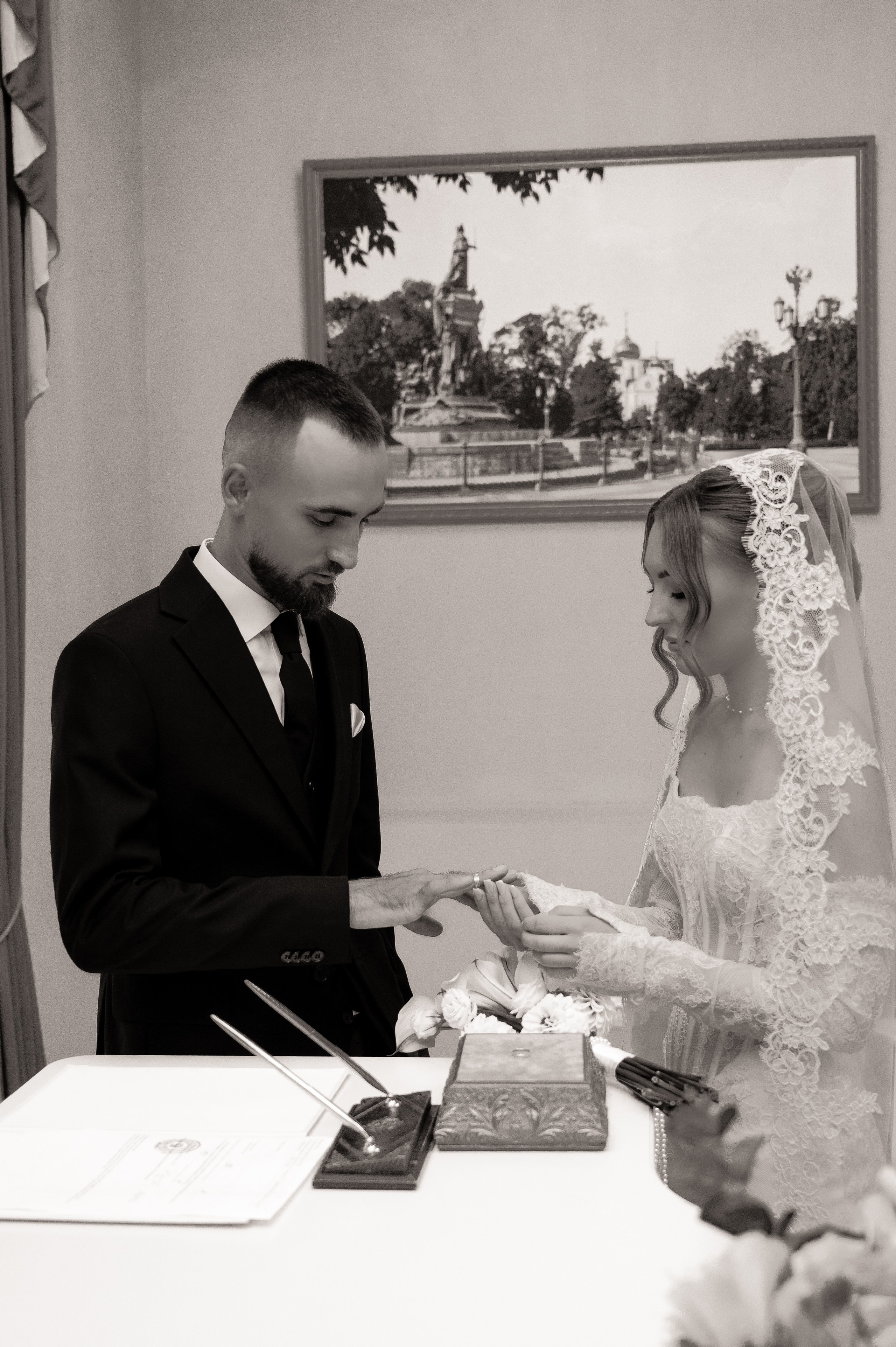 Виктор и Валерия (загс). Свадебный и семейный фотограф в Краснодаре Алина Мельник