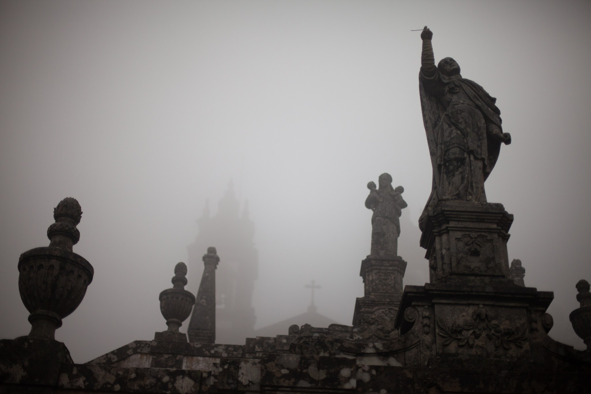 Portugal Santuário do Bom Jesus do Monte, португалия 2010. Фотограф Василий Буланов