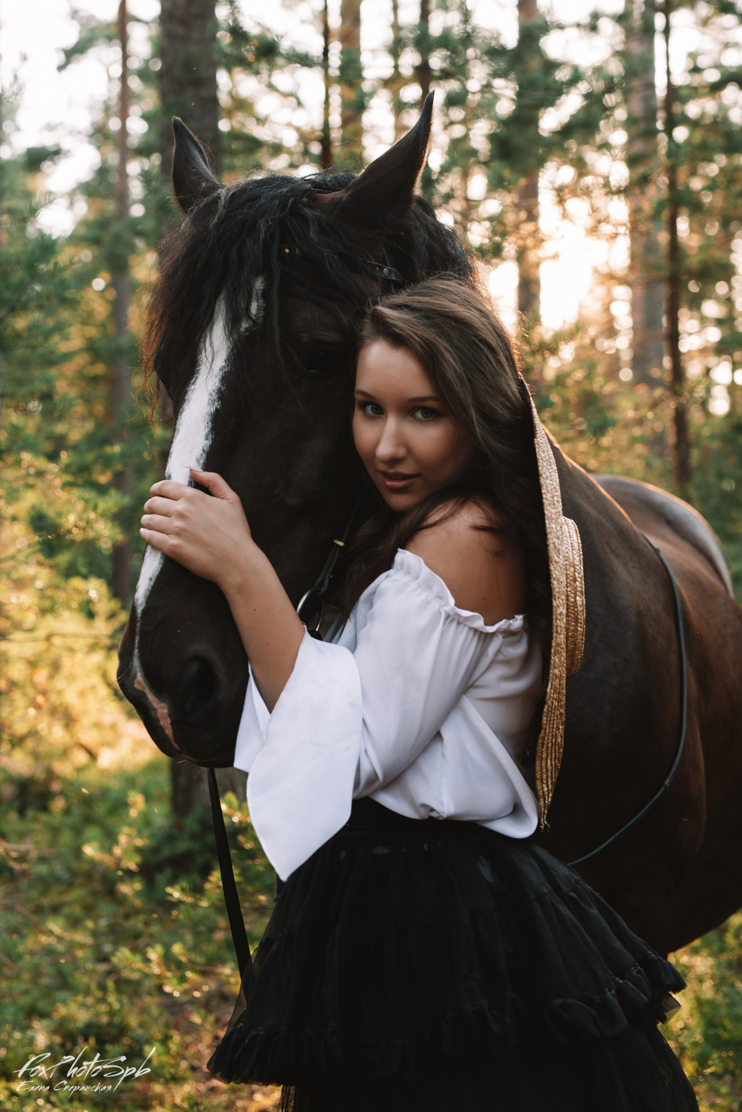 С лошадками. Фотограф в Санкт-Петербурге и Ленинградской области