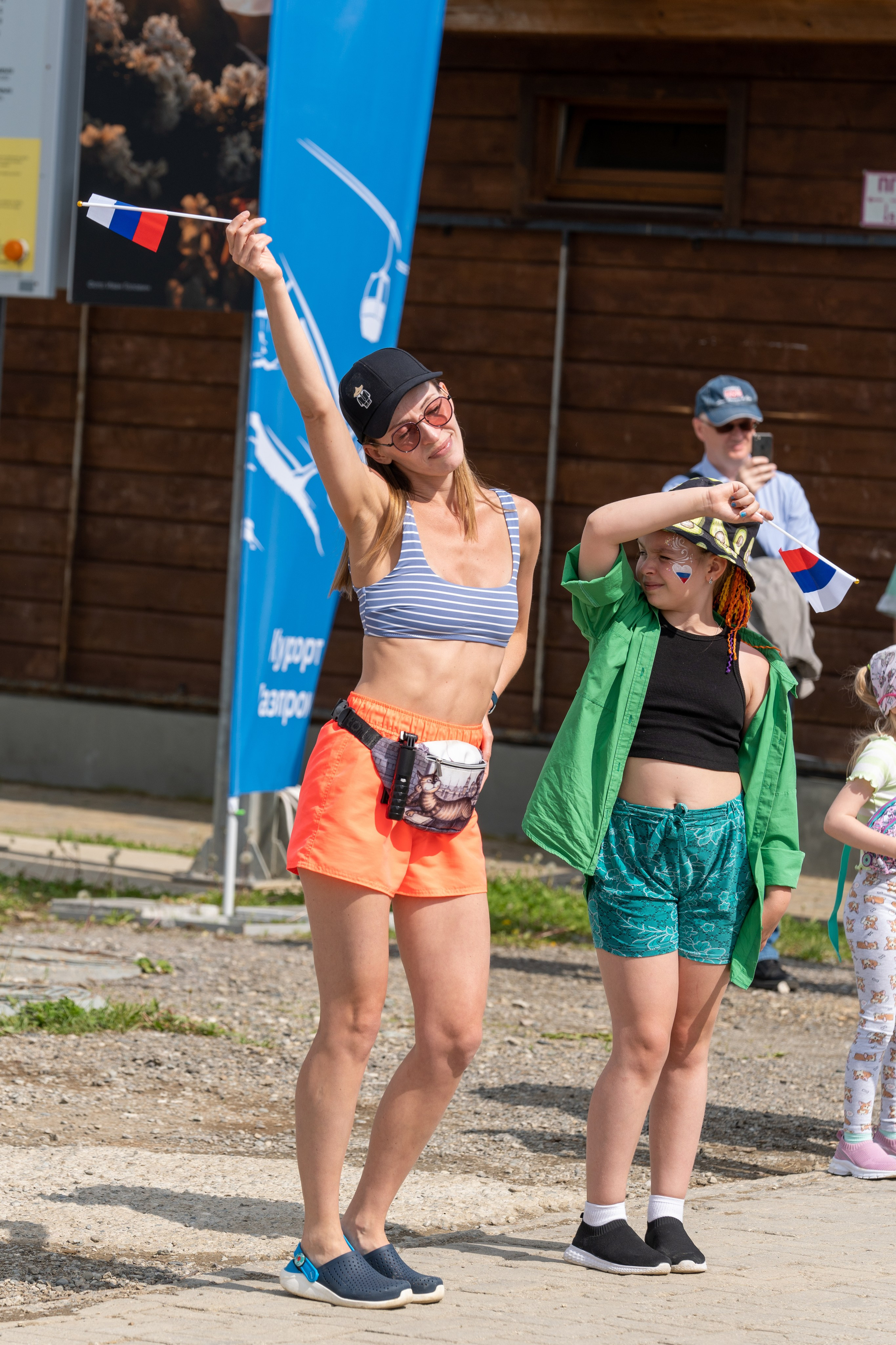 День России на курорте Газпром 2023. Репортажный фотограф в Красной Поляне и Сочи Павлюченко Екатерина