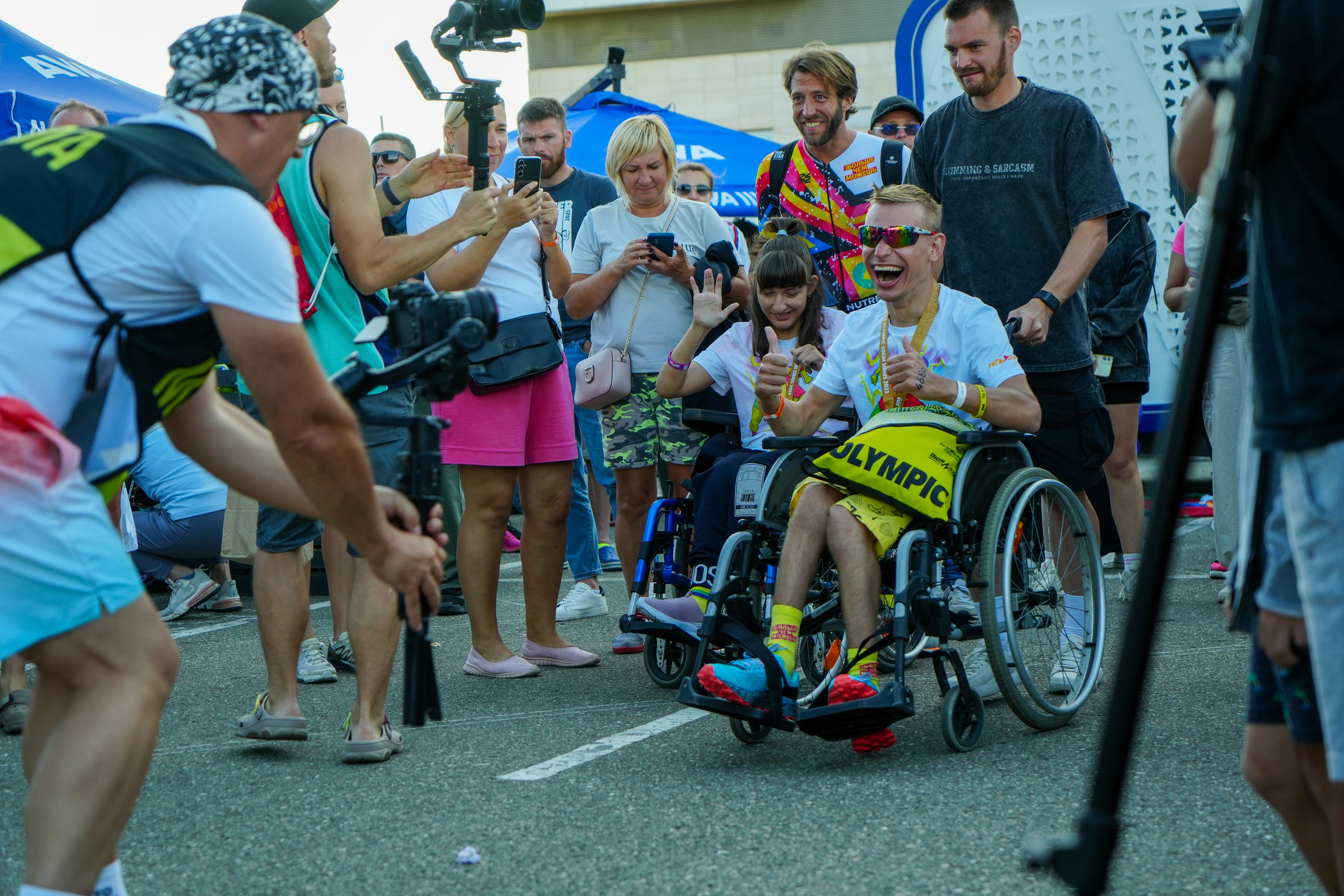 Фотоотчет партнерской интеграции для компании TELE2 на фестивале Ironstar. Репортажный фотограф в Красной Поляне и Сочи Павлюченко Екатерина