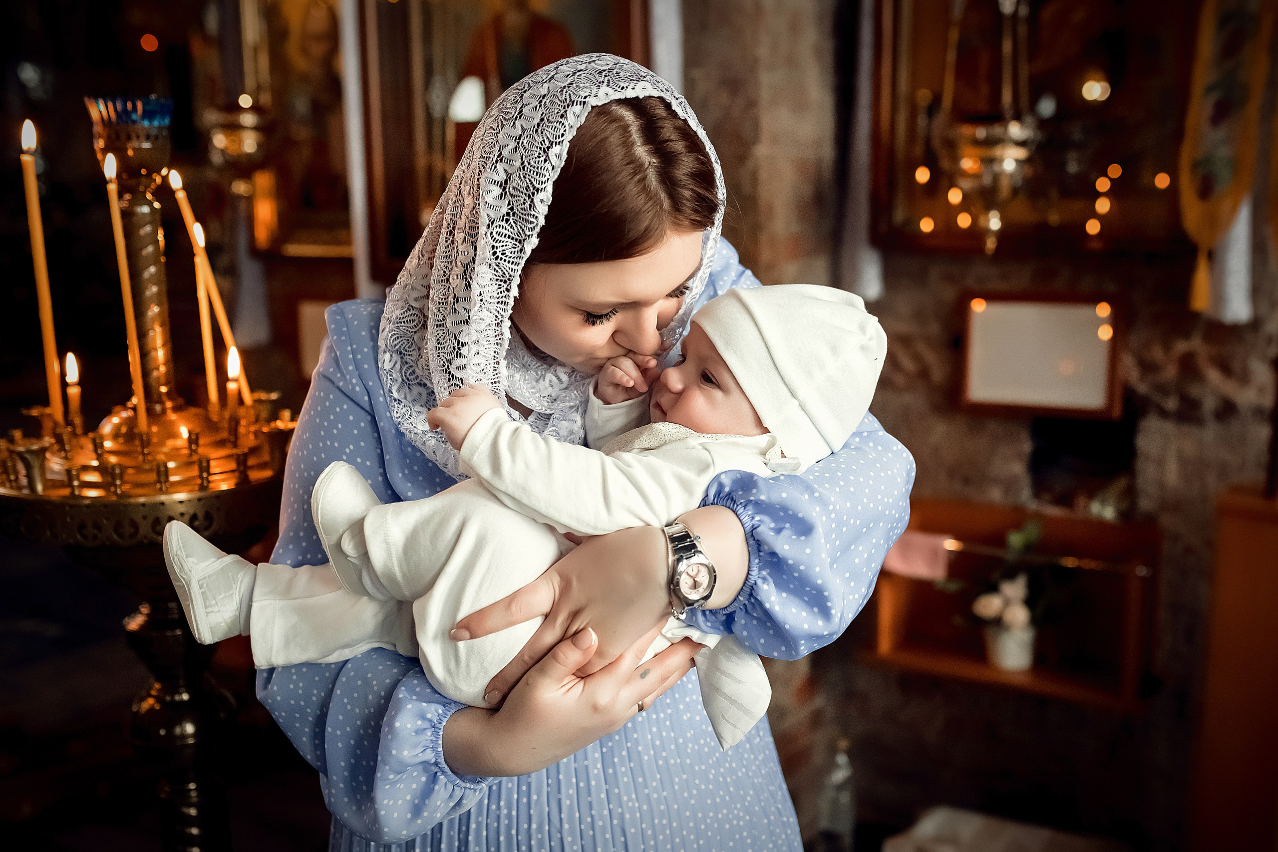 Таинство Крещения Михаила