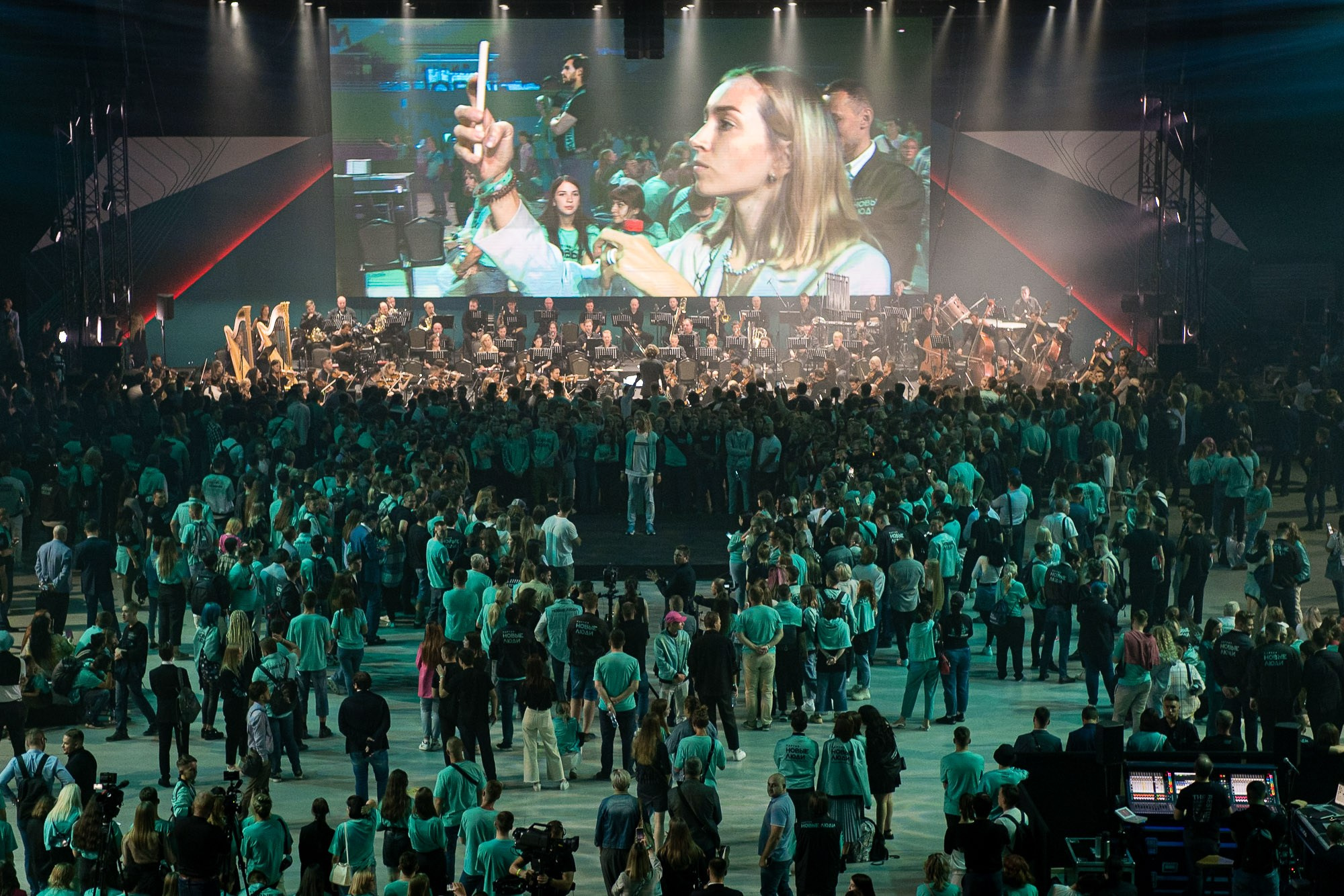 Съезд партии «Новые люди». Репортажный фотограф Денис Тихомиров. Москва
