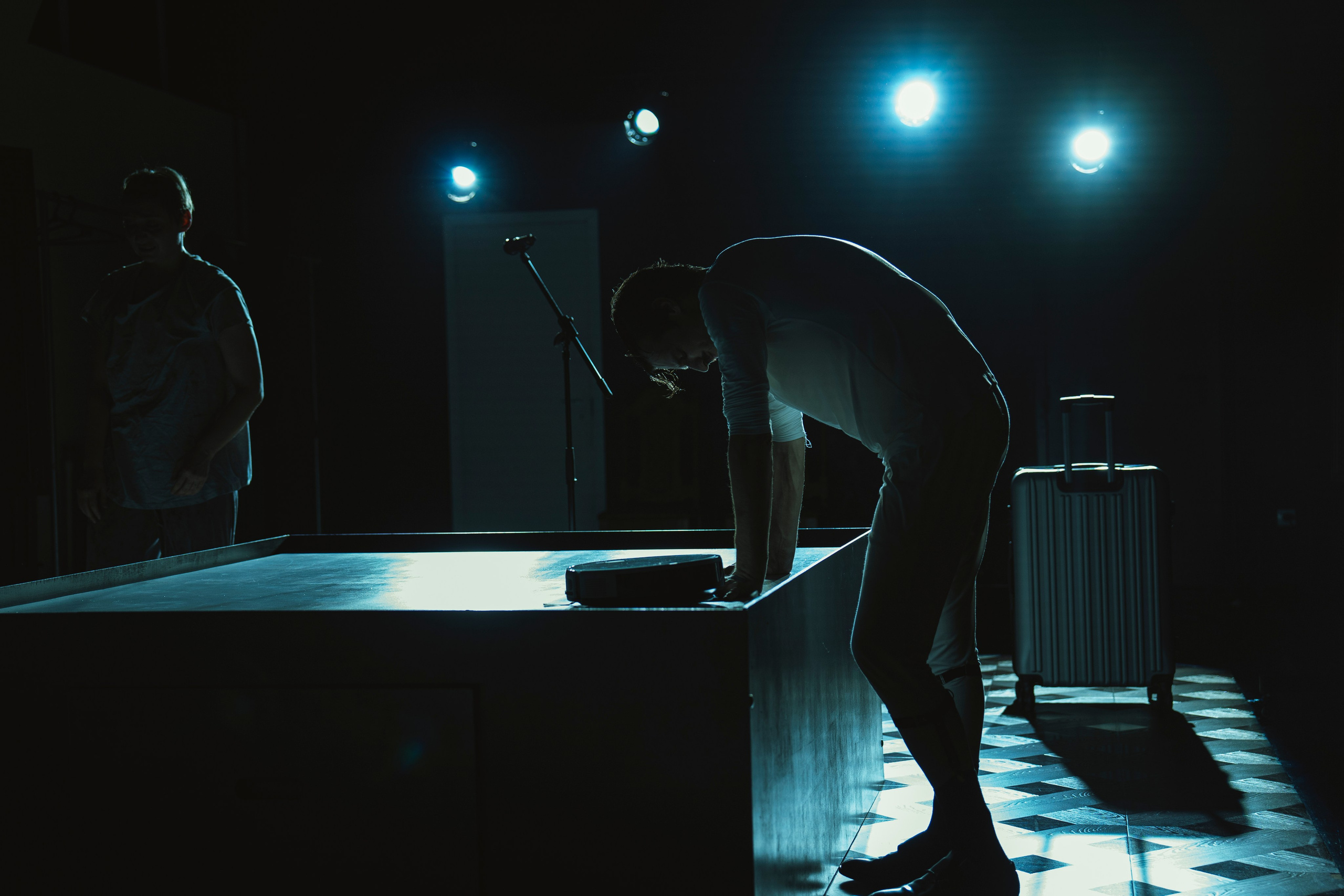 Кроткая. Монтаж. Реж. Артем Злобин. A Gentle Creature, dir. Artem Zlobin. Фотограф Ирина Соколенко Санкт-Петербург