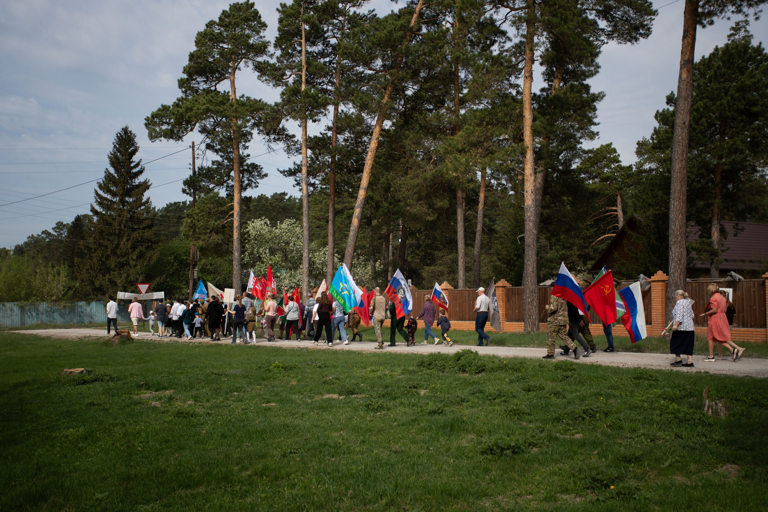 День Победы в селе