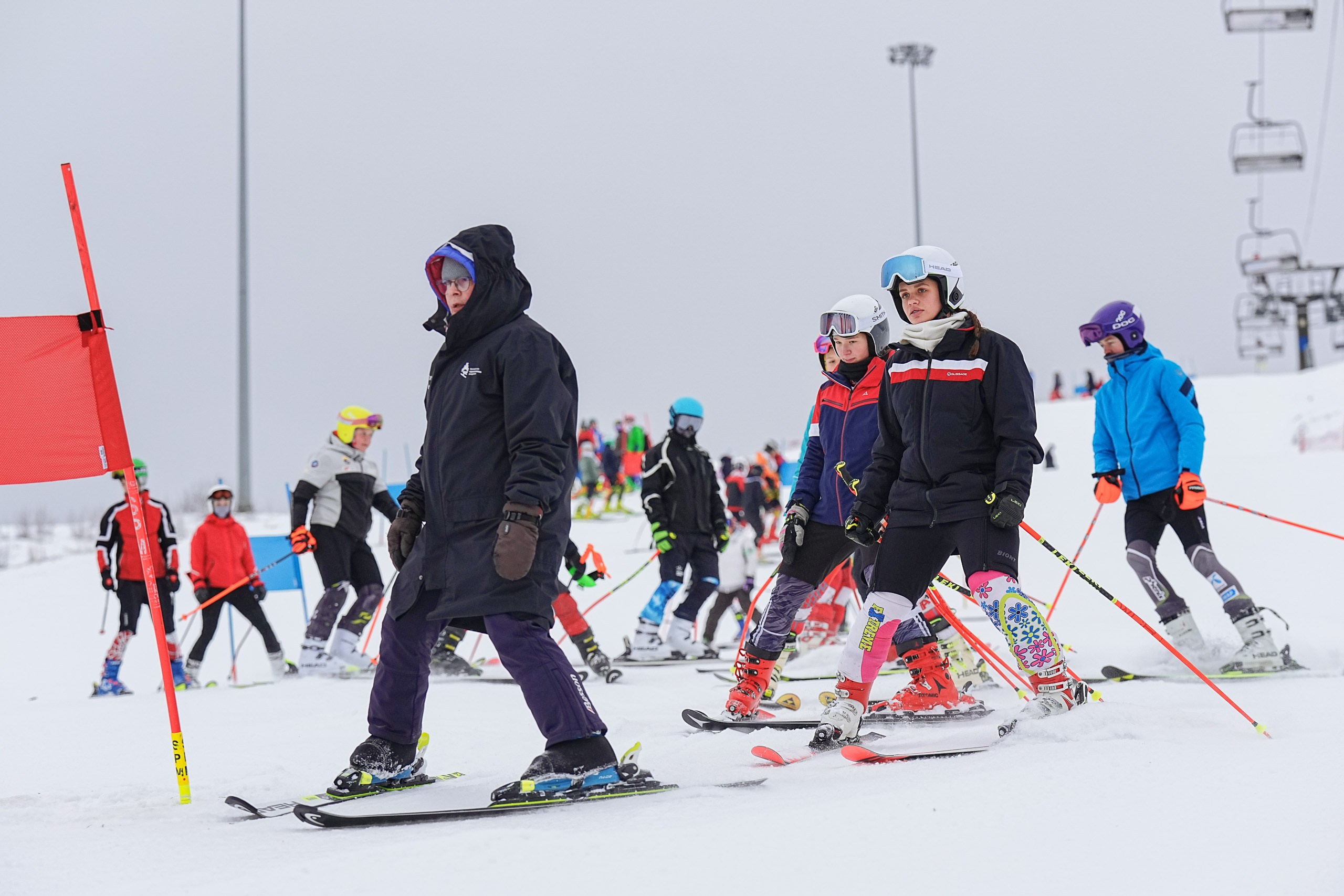 Горные лыжи. Первенство Центрального Федерального Округа. GS U16 Шуколово. Фотограф Студитский Евгений
