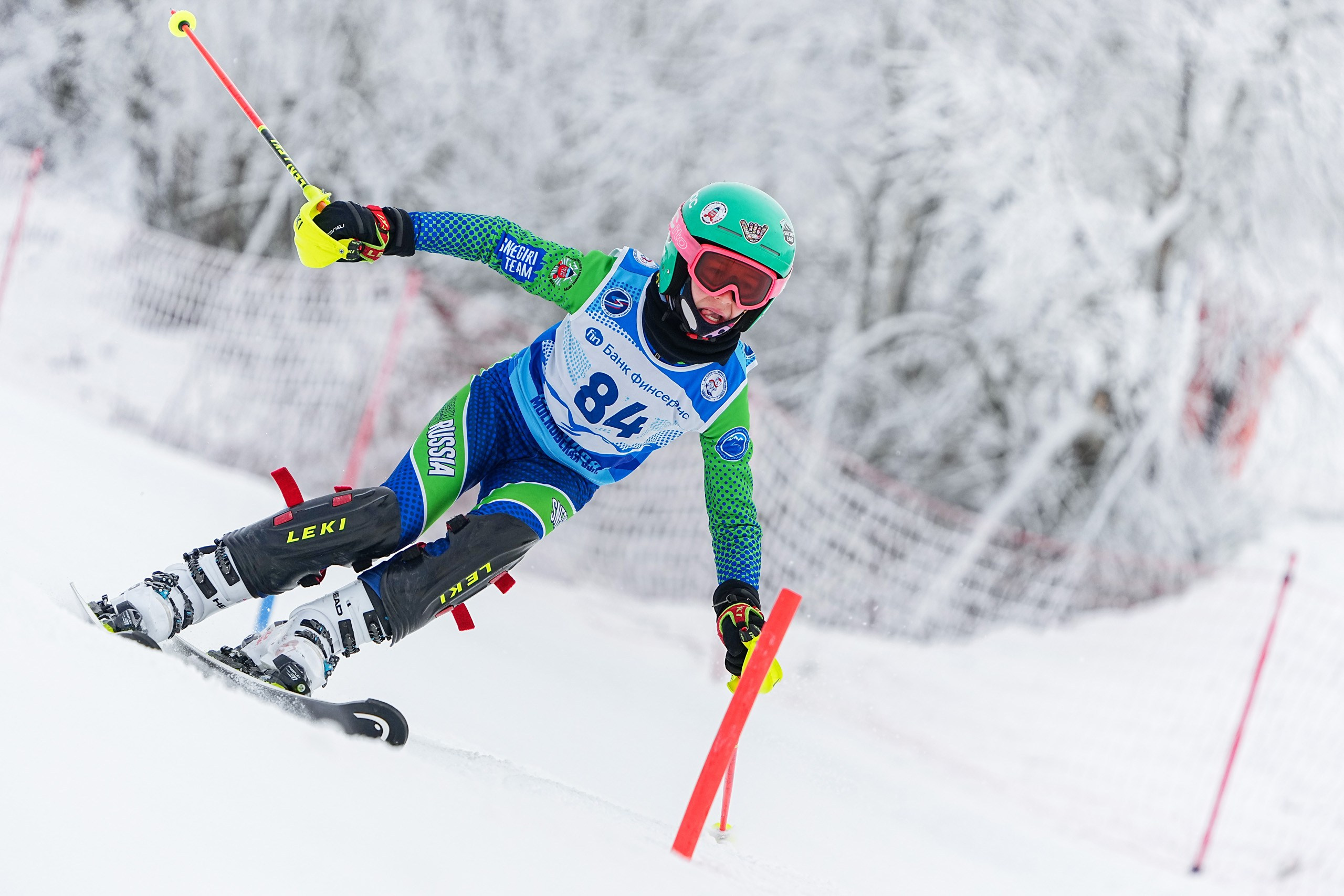 Горные лыжи. Региональные соревнования «На приз Клуба Волен». GS U12. Фотограф Студитский Евгений