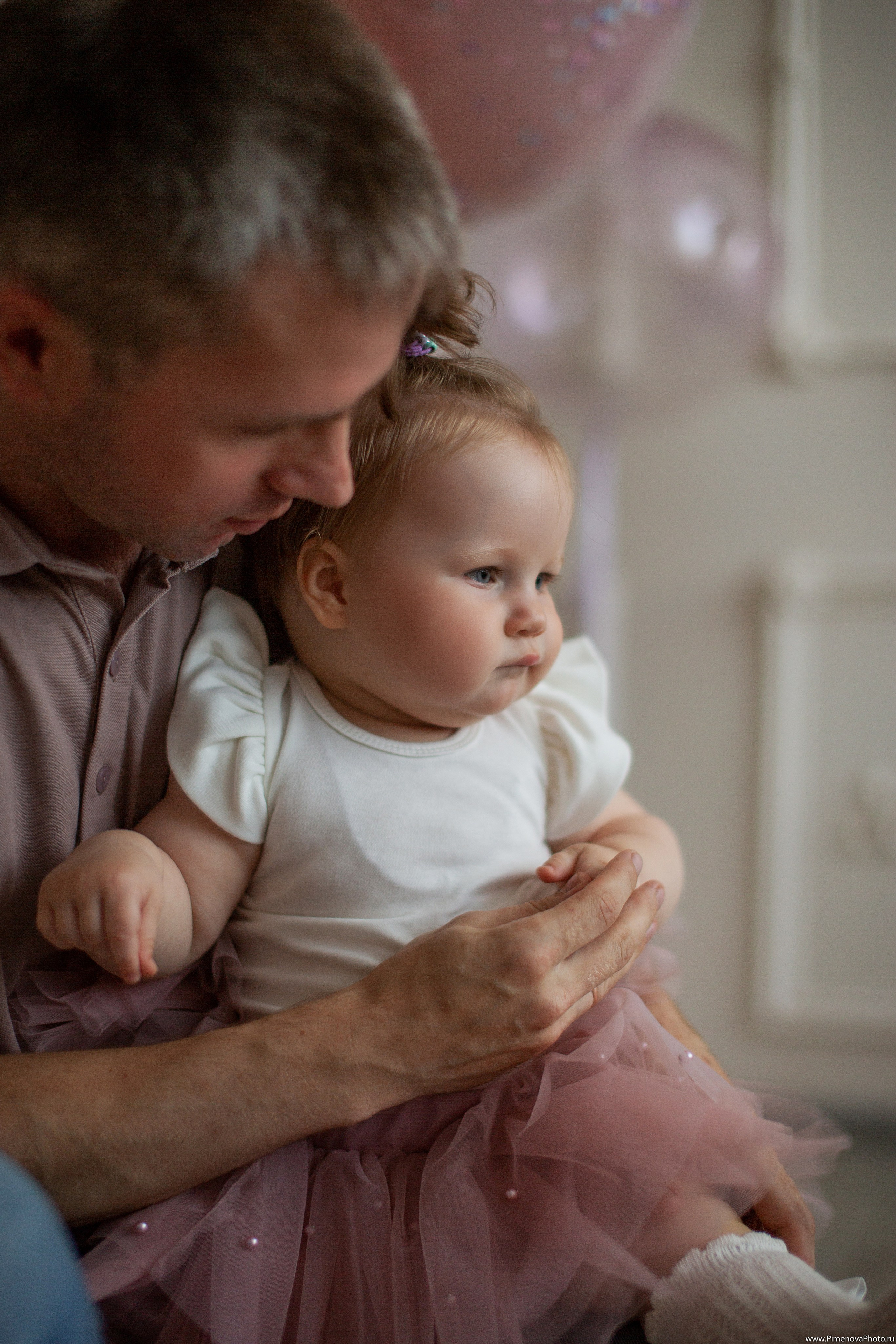День Рождения Ксении, 1 год. Семейный и детский фотограф в Петрозаводске