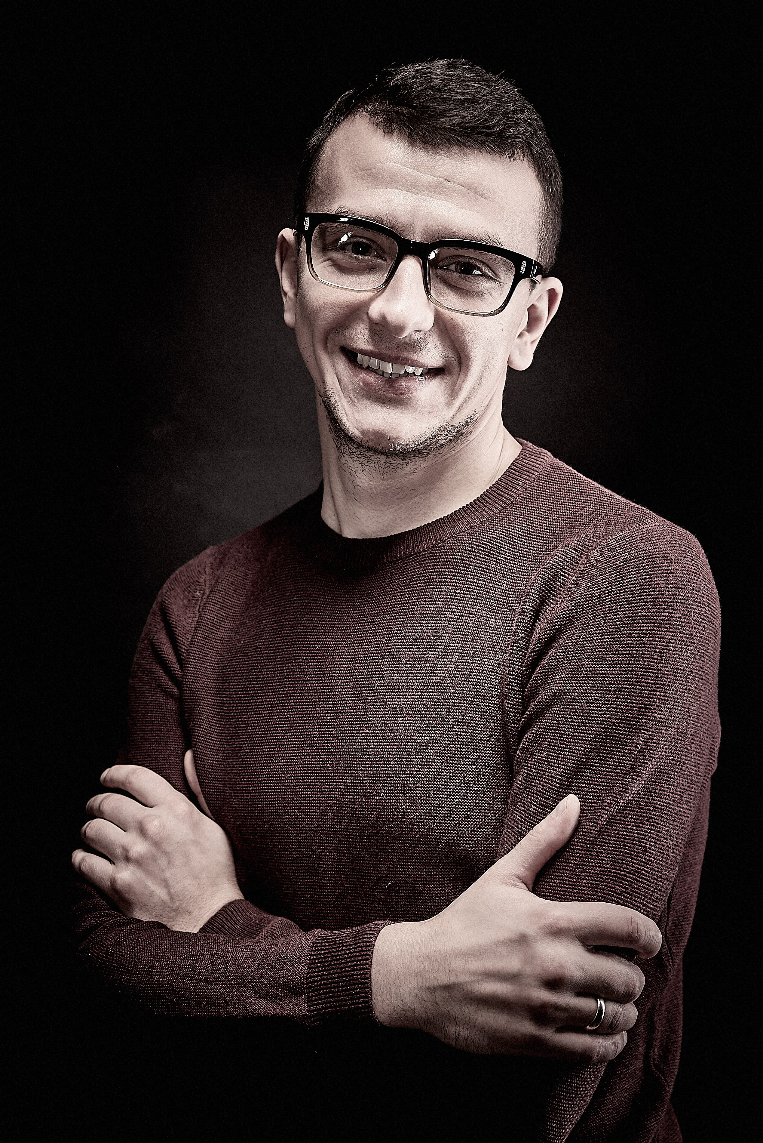 Мужской портрет. Максим Матвийченко и Виктория Басова профессионалы своего дела