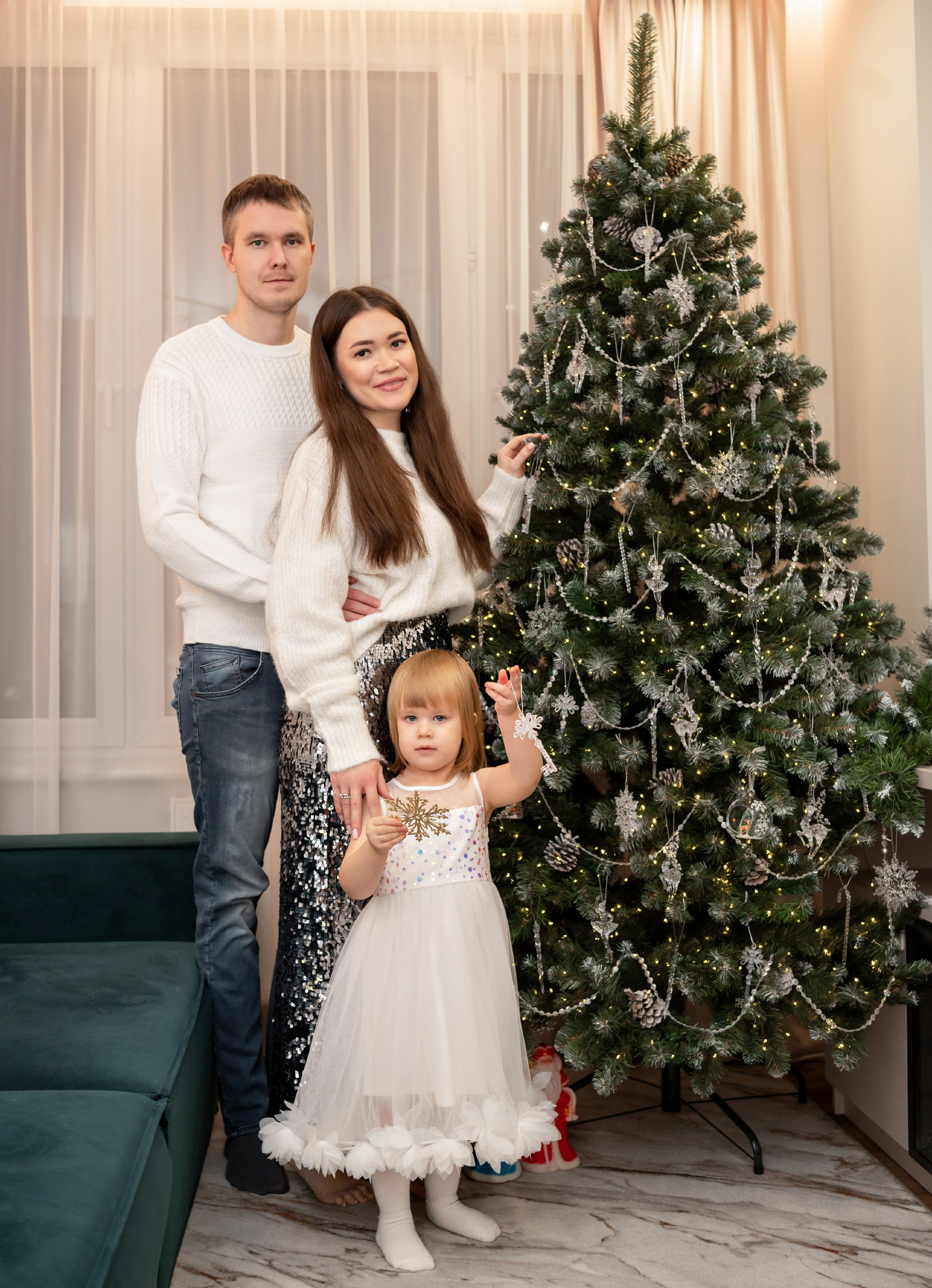 Новогодняя домашняя фотосессия. Детский и семейный фотограф г. Москва Оксана Катаджи