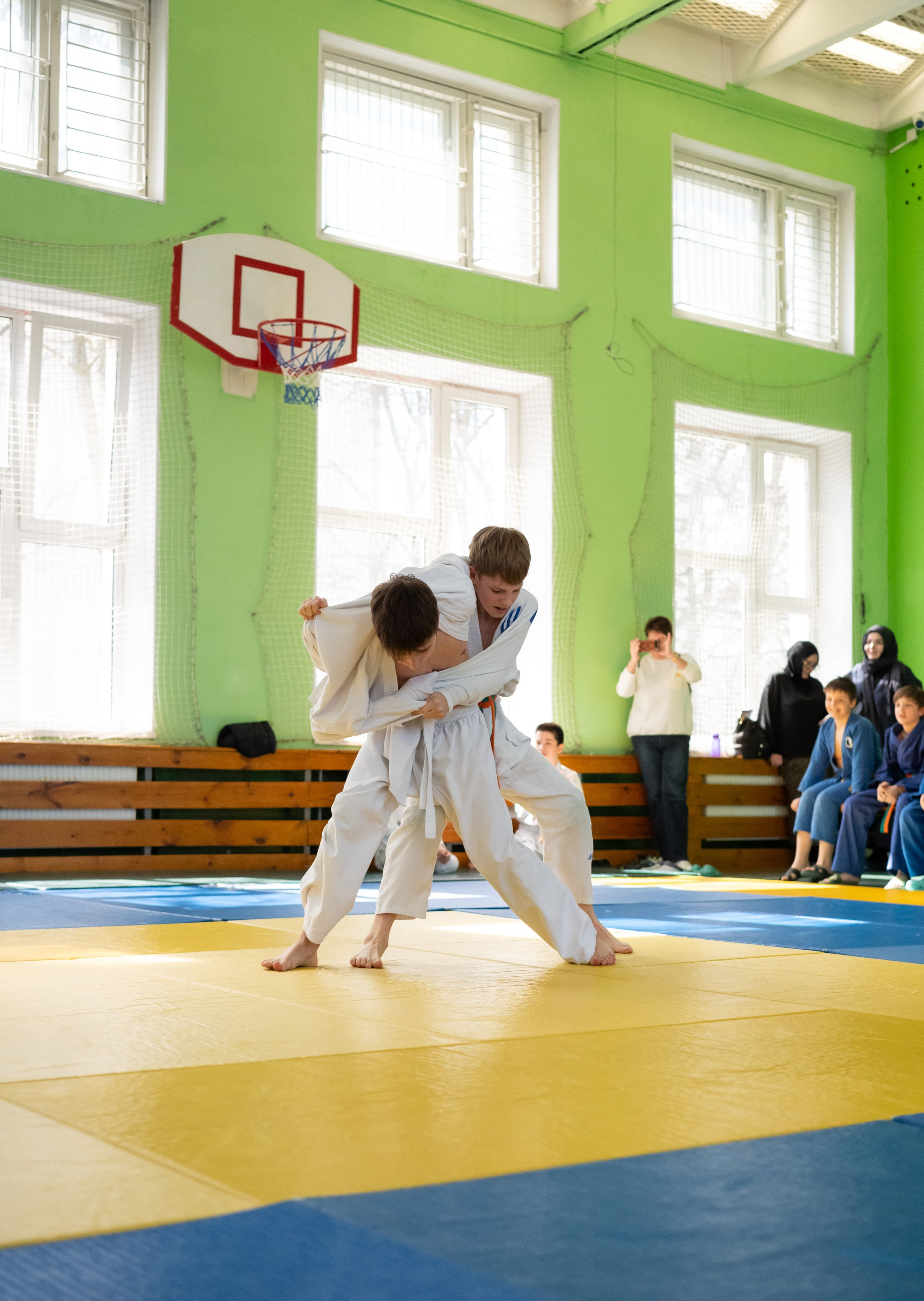 Спортивные соревнования по Дзюдо. Детский и семейный фотограф г. Москва Оксана Катаджи