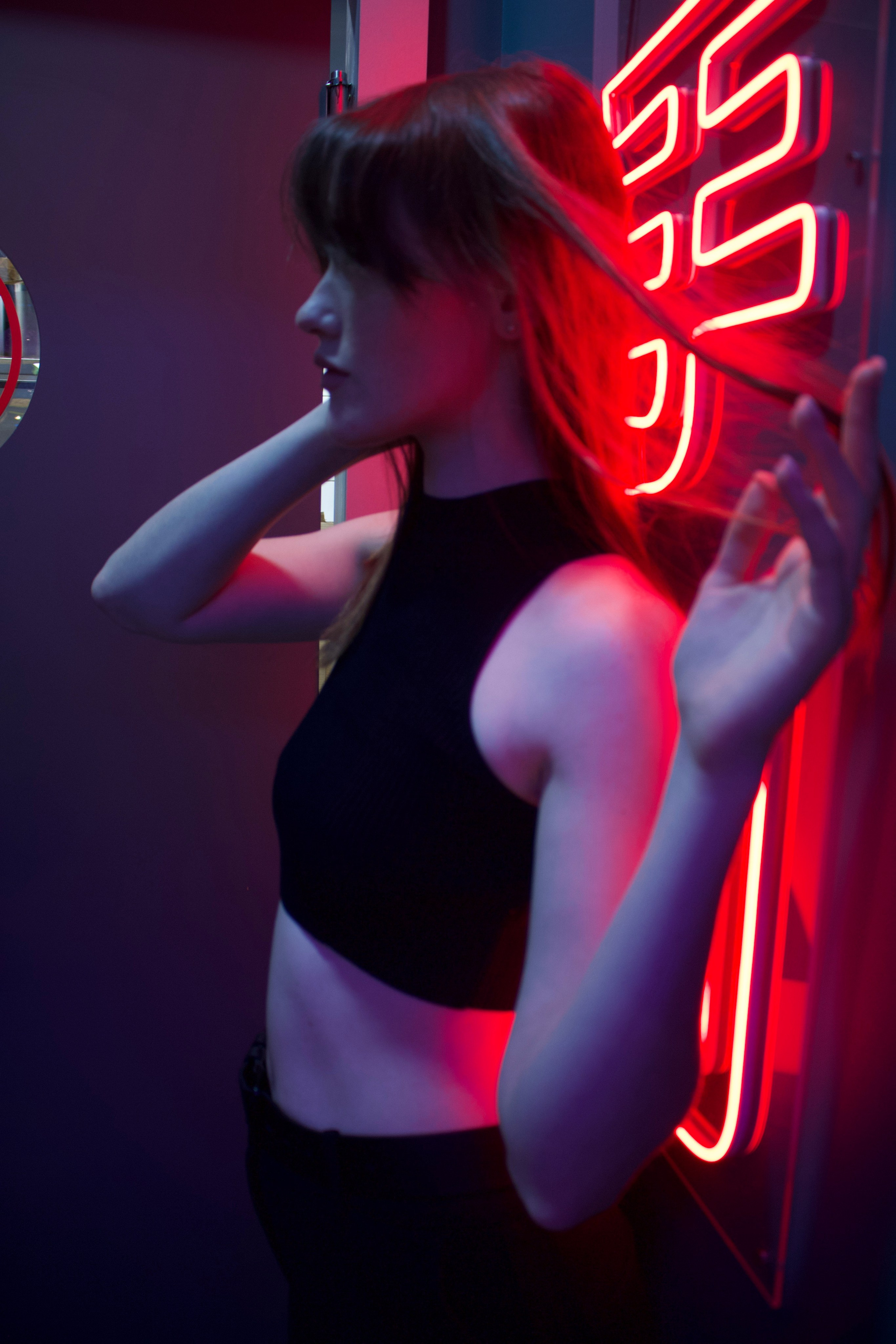 Ирина на локациях в «Lavanda» и «Marimoto». Фотограф Екатерина Козловская