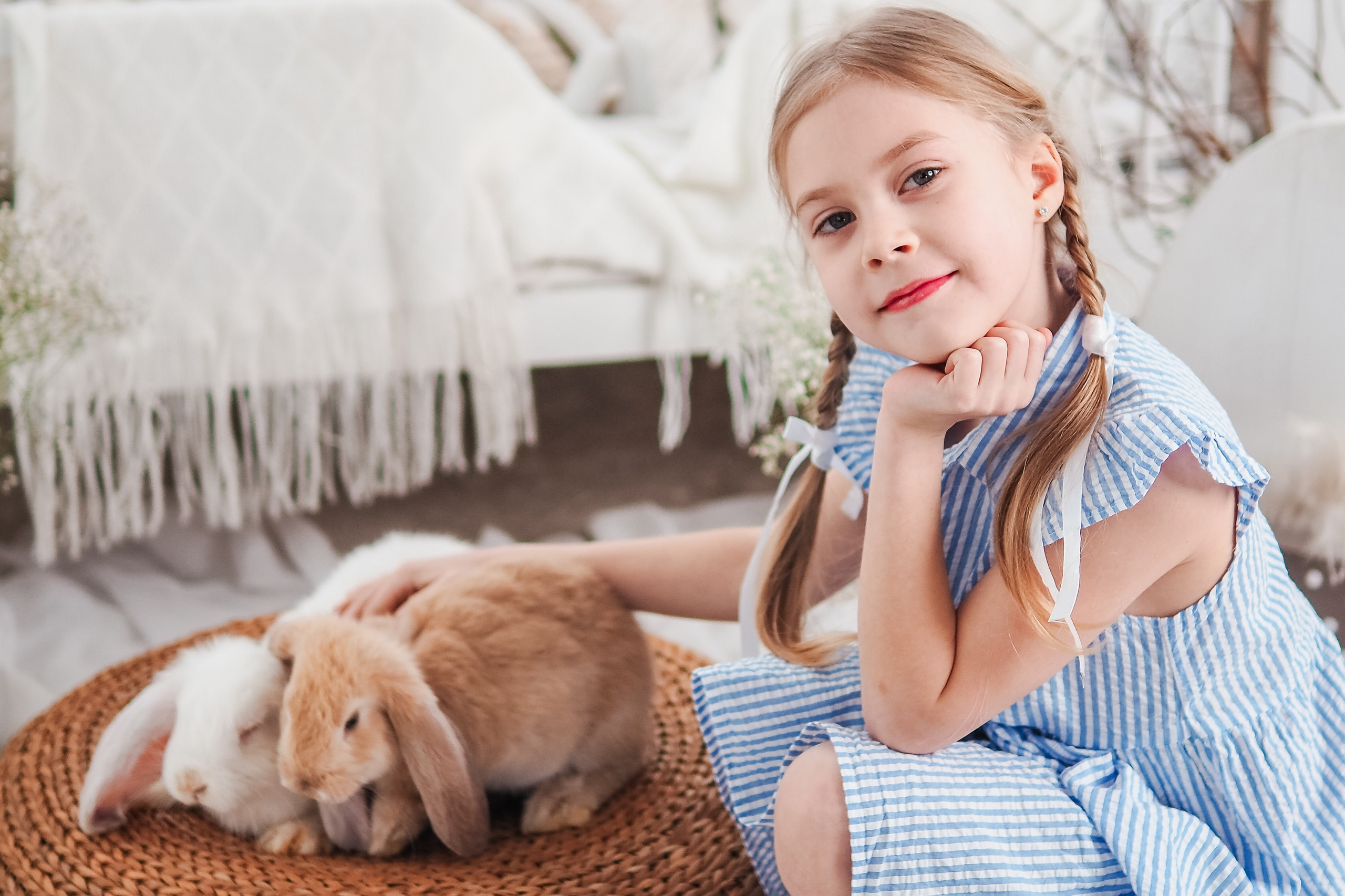 Пасхальные кролики. Портретный фотограф Павлова Светлана / Брянск /