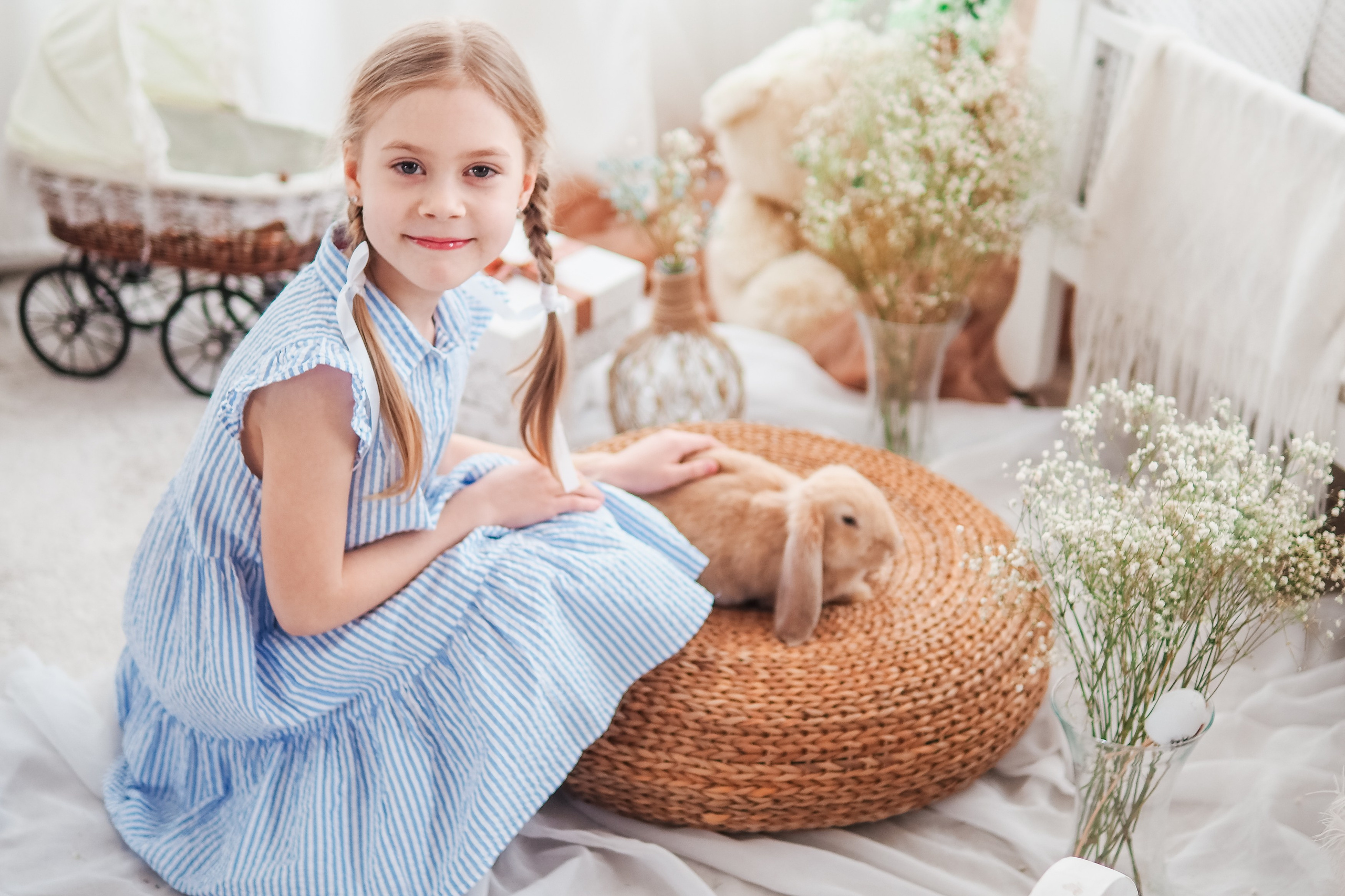 Пасхальные кролики. Портретный фотограф Павлова Светлана / Брянск /