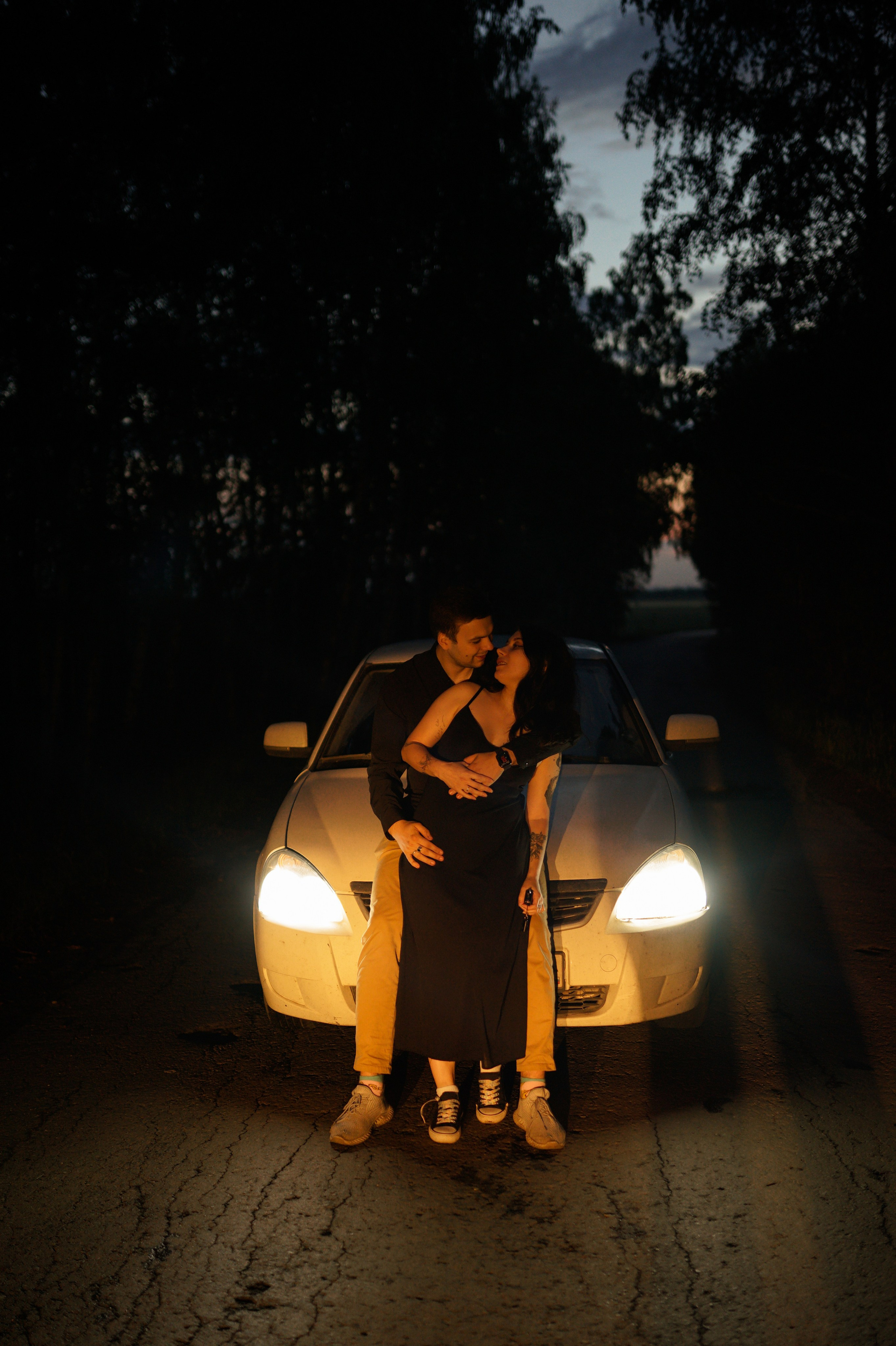 Поздний закат