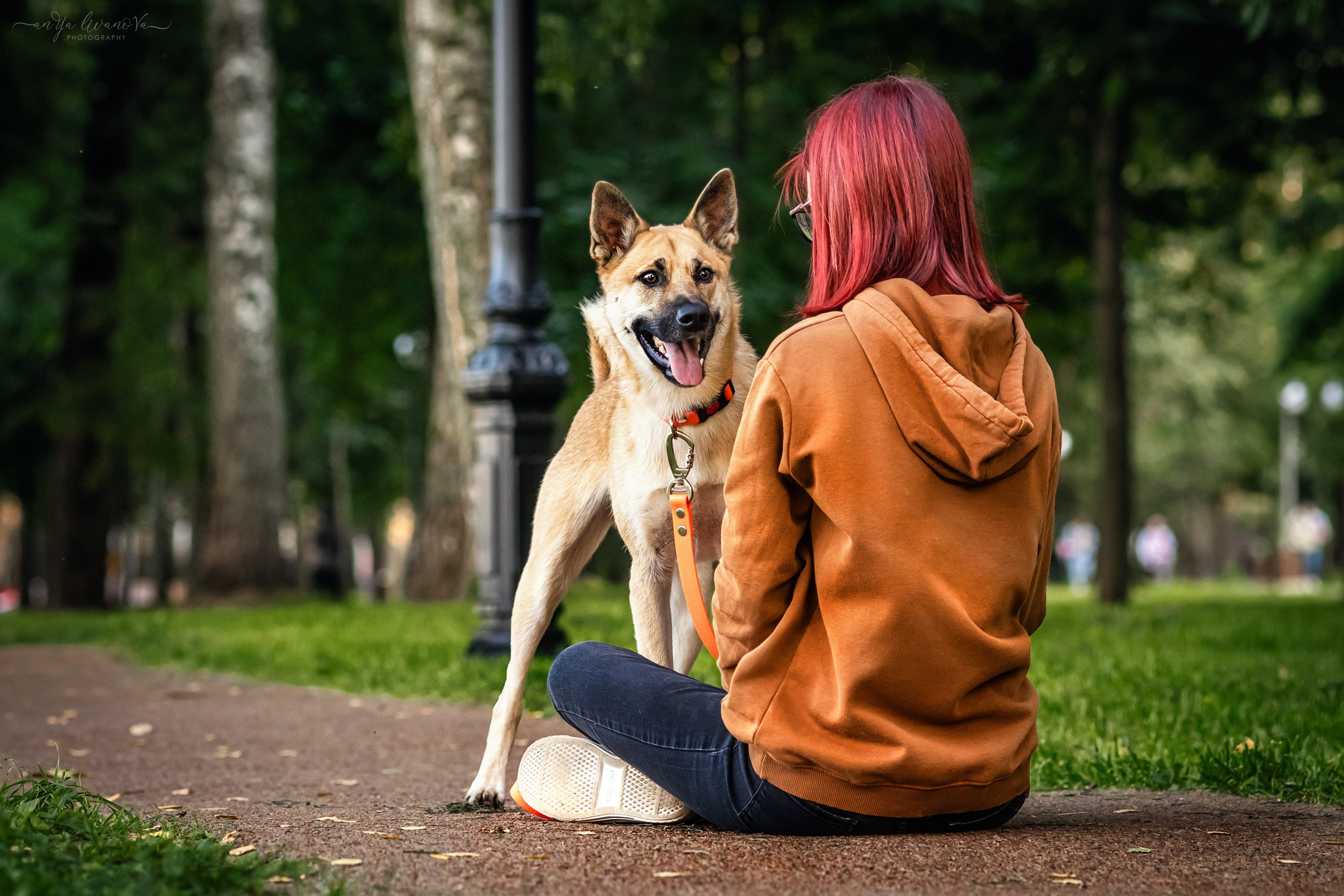 Лиза и Юки. Фотограф анималист Аня Ливанова | Рыбинск